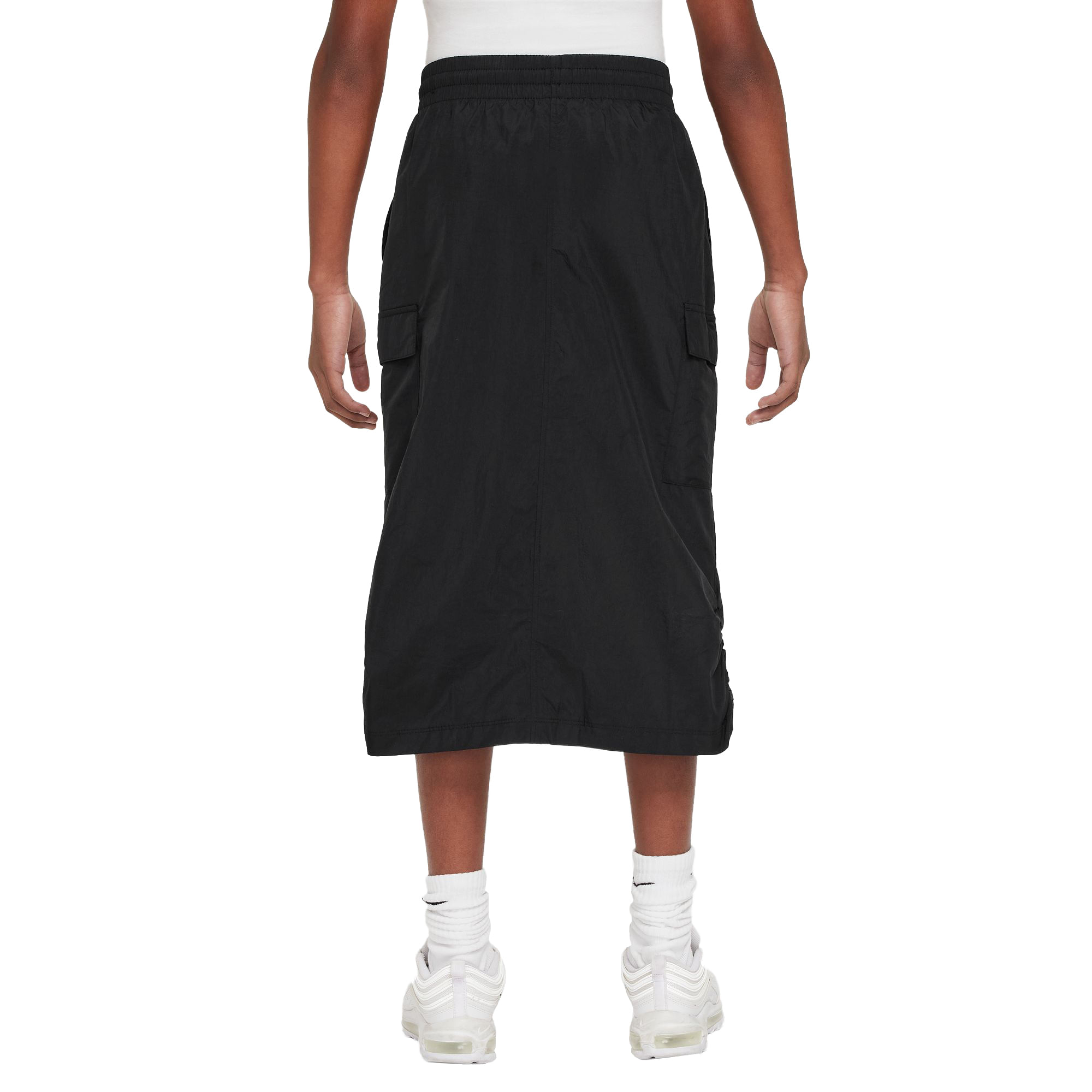 NIKE-G-NSW-SKIRT-WVN-STY-STAR-Black---White