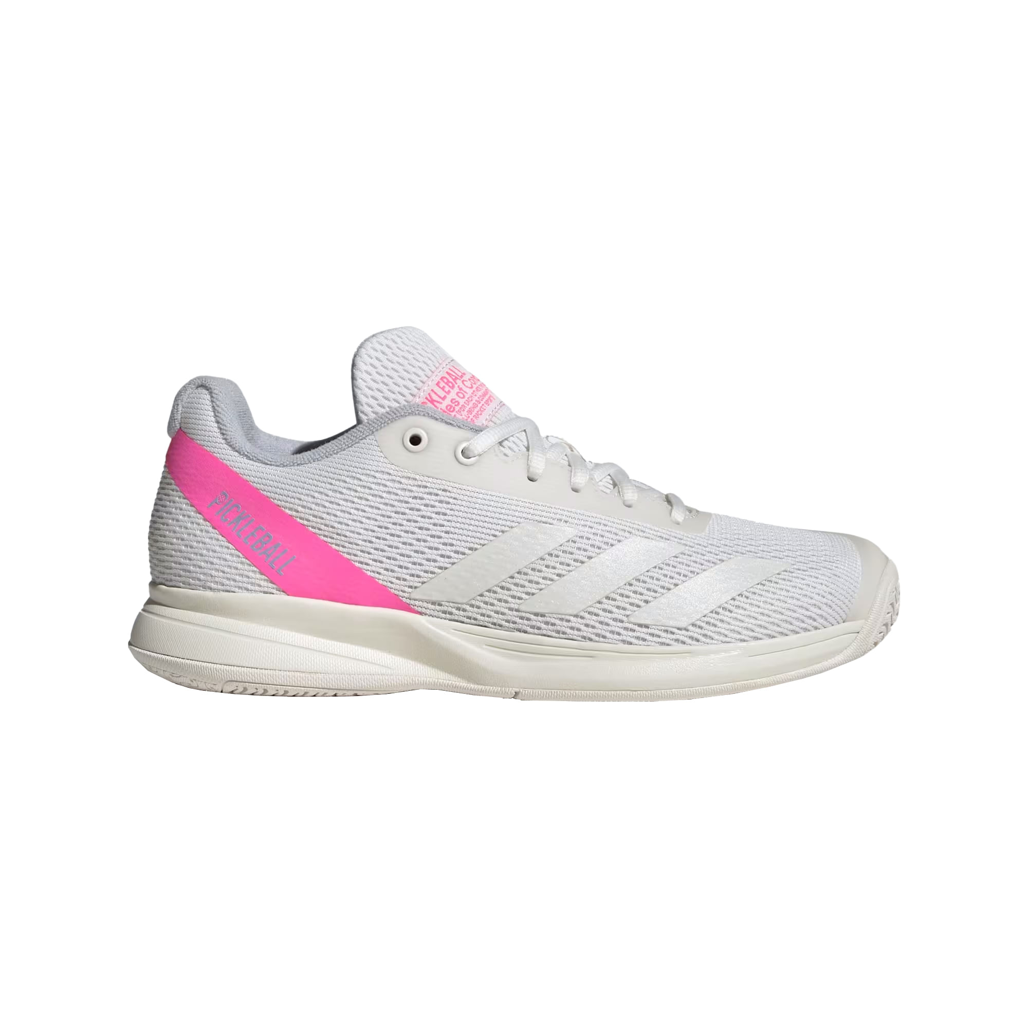 adidas-Courtflash-Pickleball-Shoes---Women-s-Core-White---Zero-Metallic---Lucid-Pink