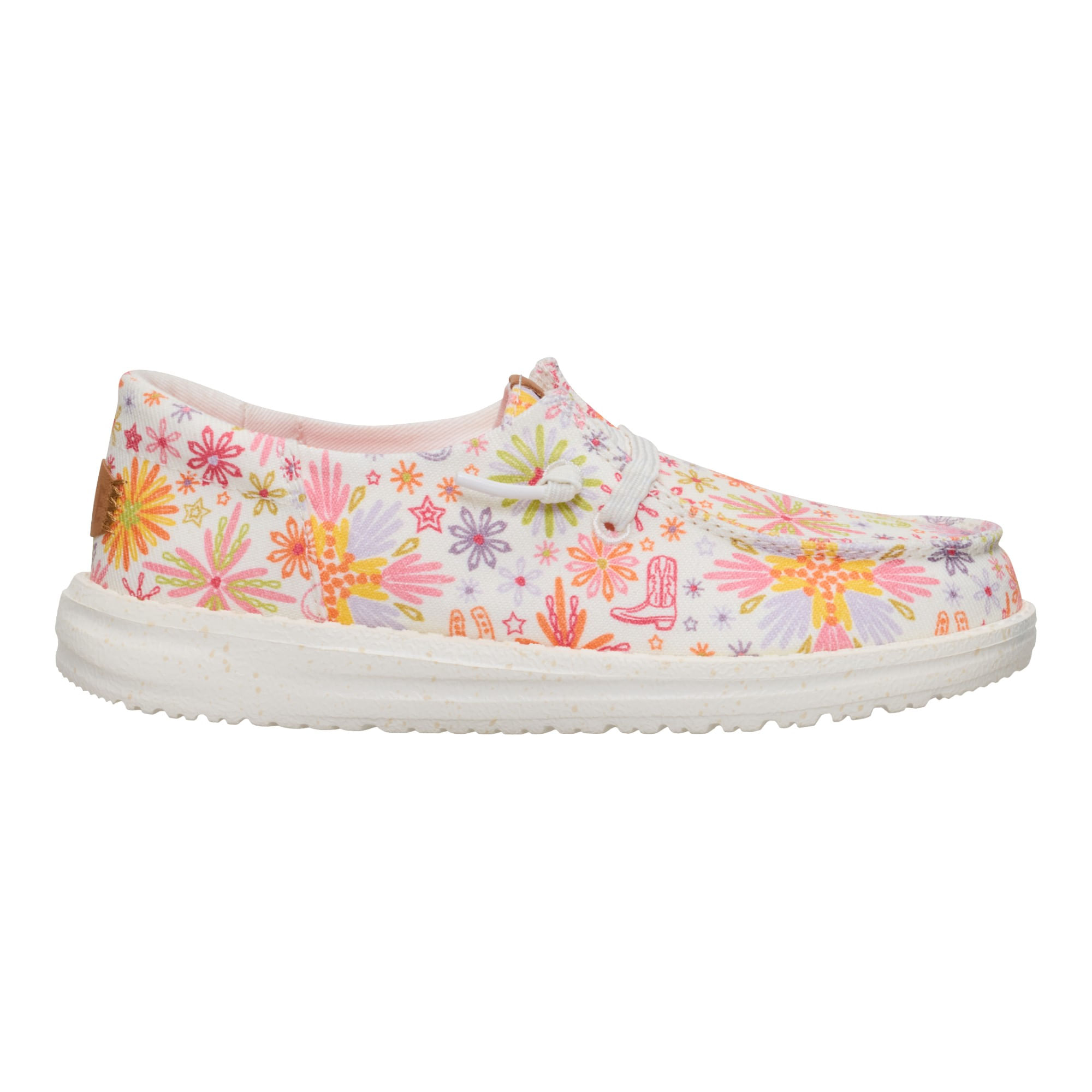Hey-Dude-Wendy-Western-Cowgirl-Shoe---Youth-Pink-----Multi