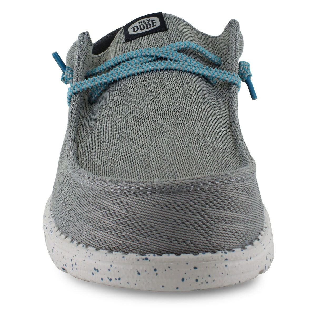 Hey-Dude-Wally-Funk-Zigzag-Mesh-Shoe---Men-s-Moon-Grey---Black