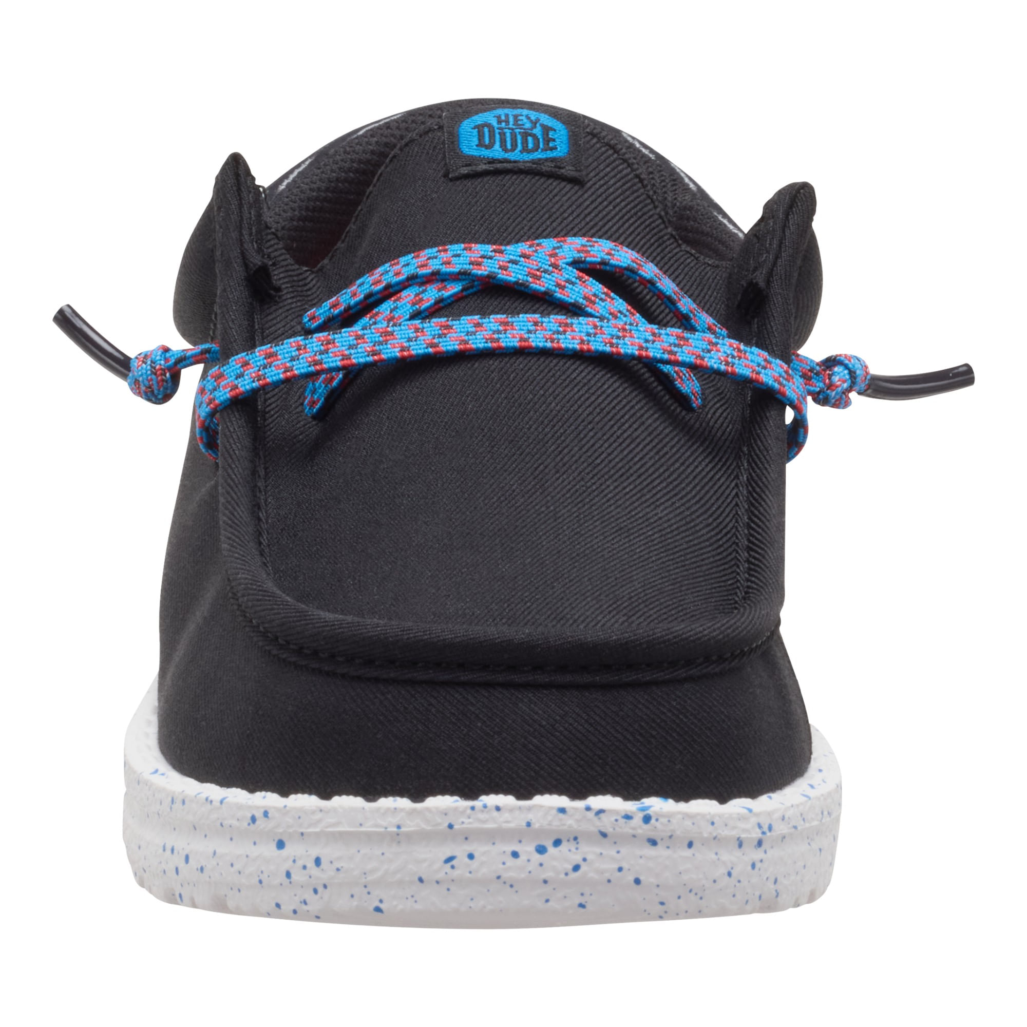 Hey-Dude-Wally-Funk-Jersey-Jacquard-Shoe---Youth-Black-----Multi