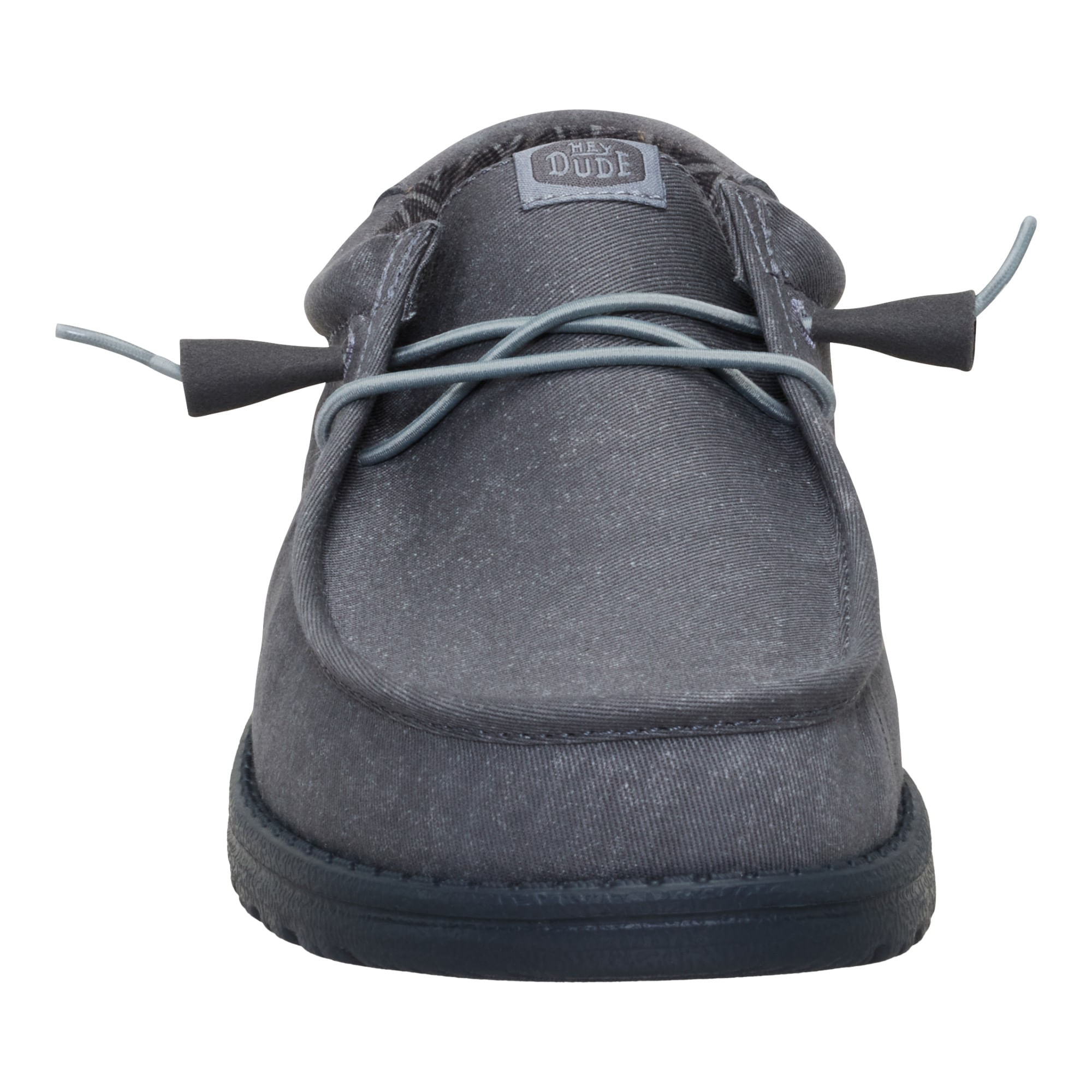 Hey-Dude-Wally-Stretch-Canvas-Block-Shoe---Men-s-Granite-Grey---Multi