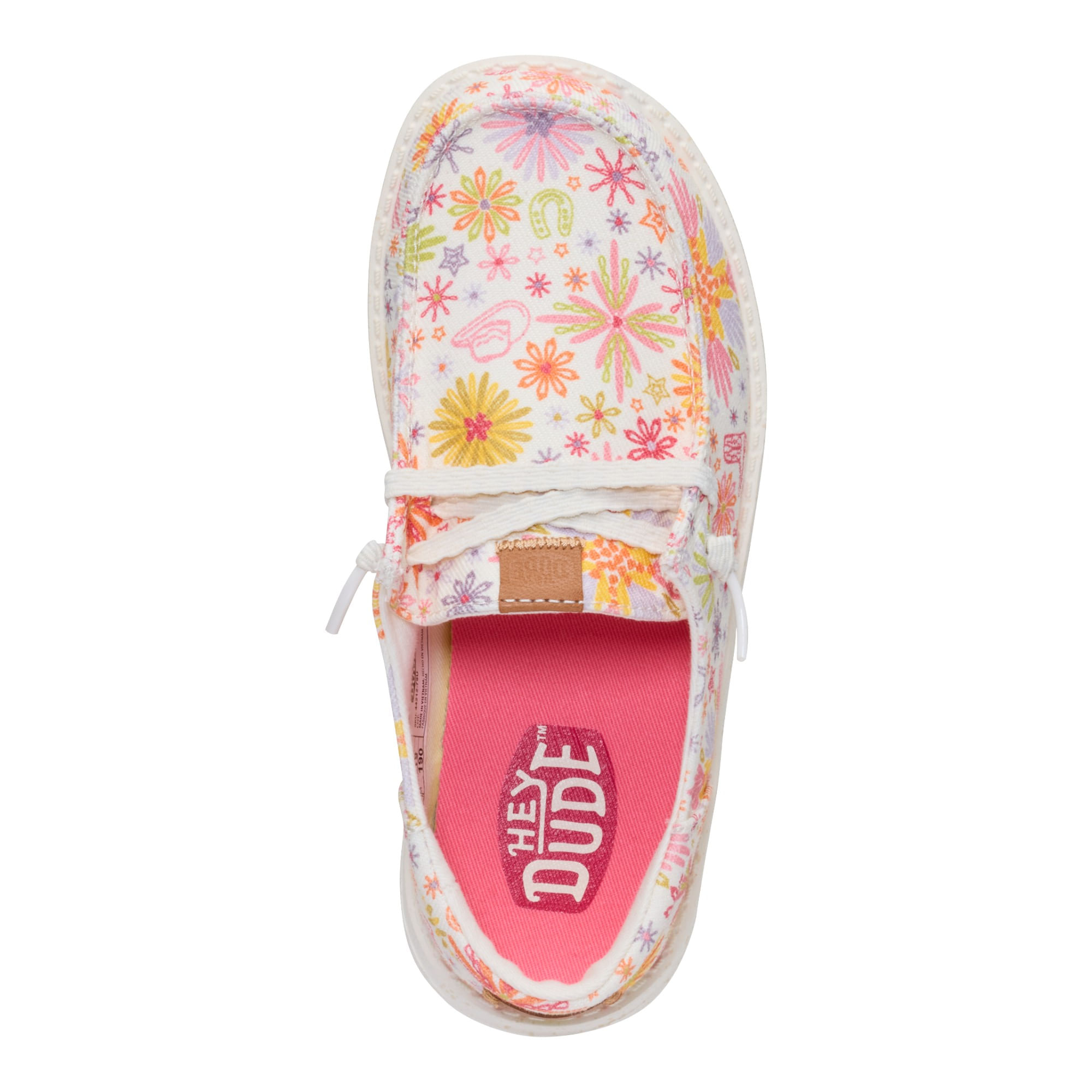 Hey-Dude-Wendy-Western-Cowgirl-Shoe---Youth-Pink-----Multi