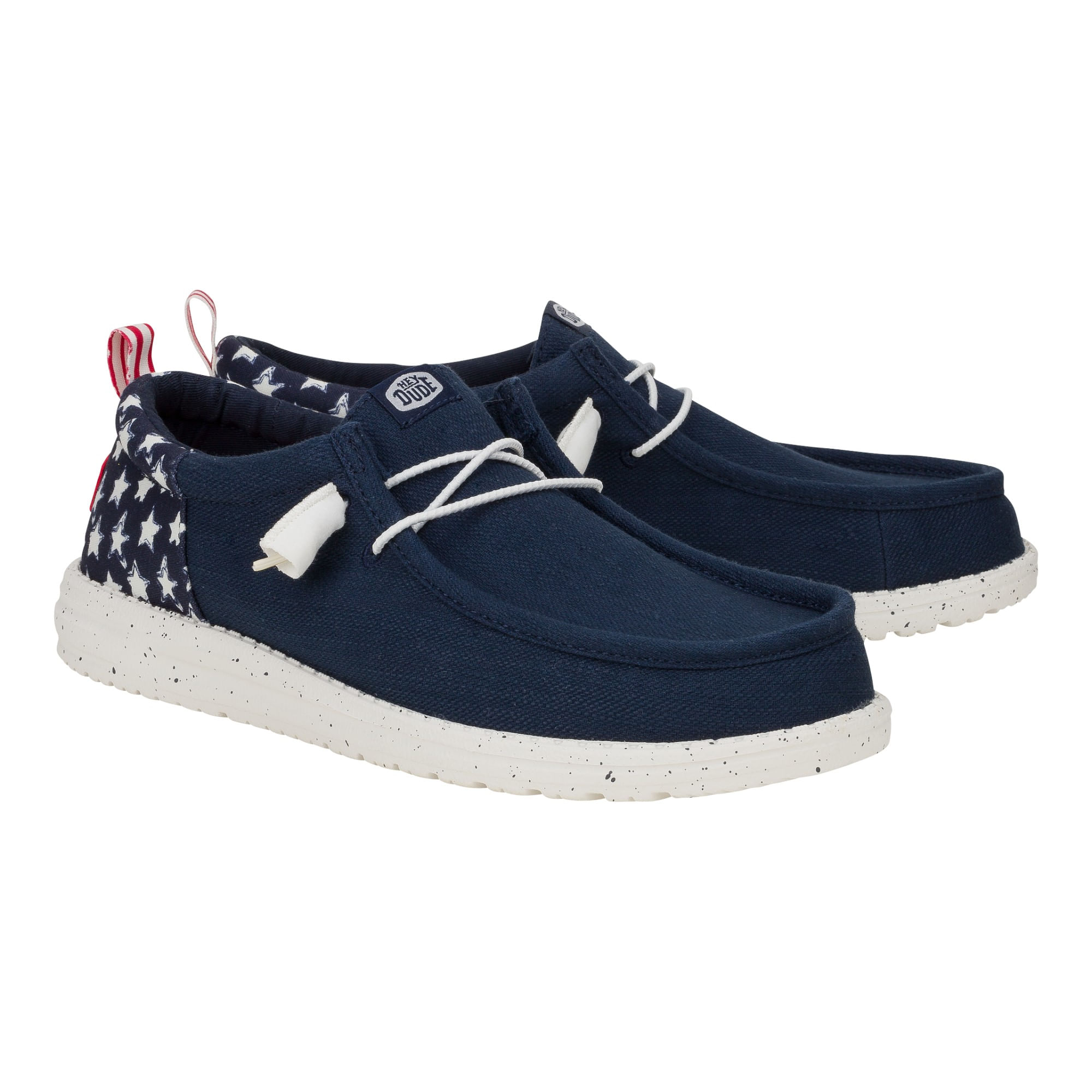 Hey Dude Wally Funk Americana Stars Shoe - Men's - Als.com