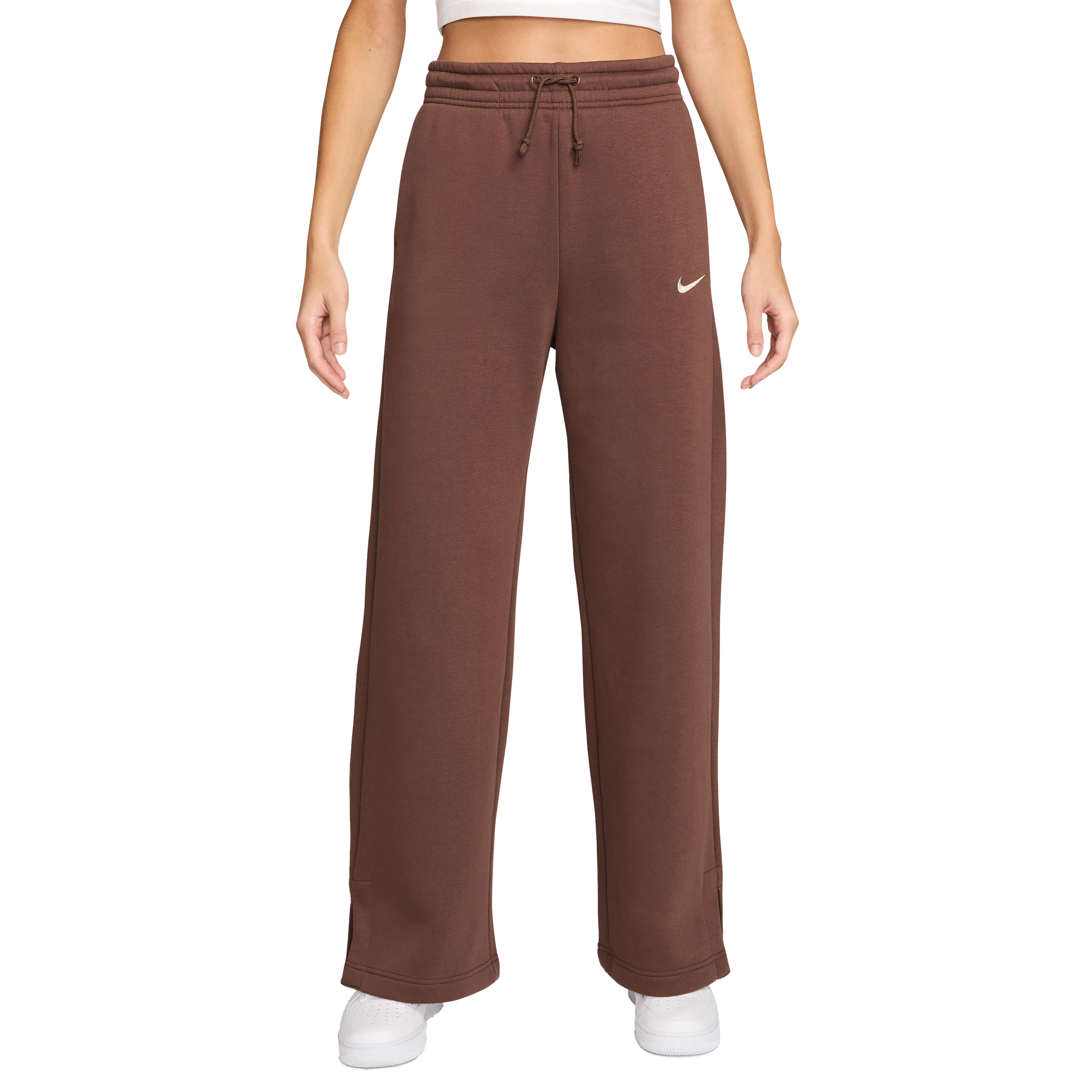 Nike Wide Leg Sweatpants Tan Wide Leg Nike Sportswear Pant Fleece