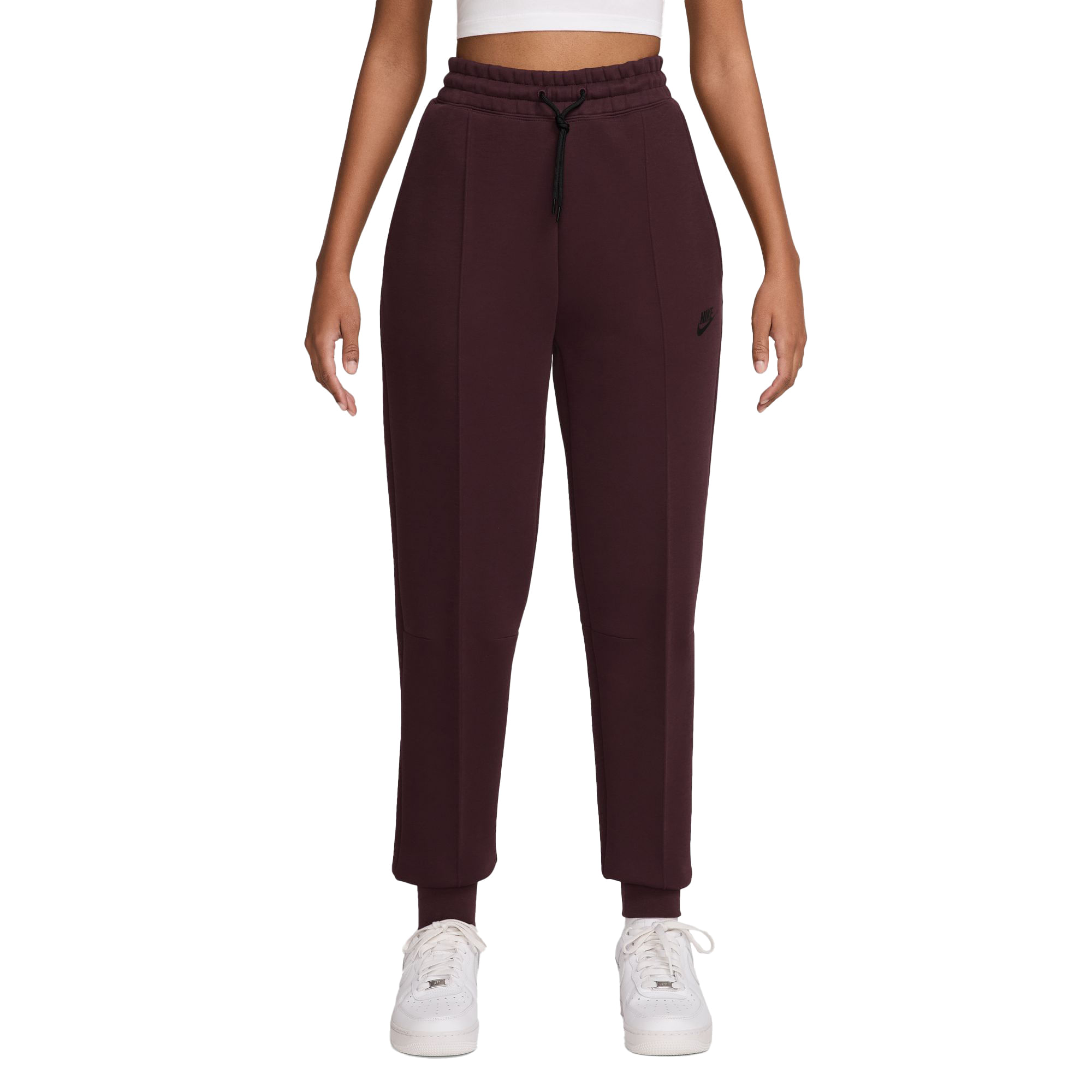 burgundy nike pants womens