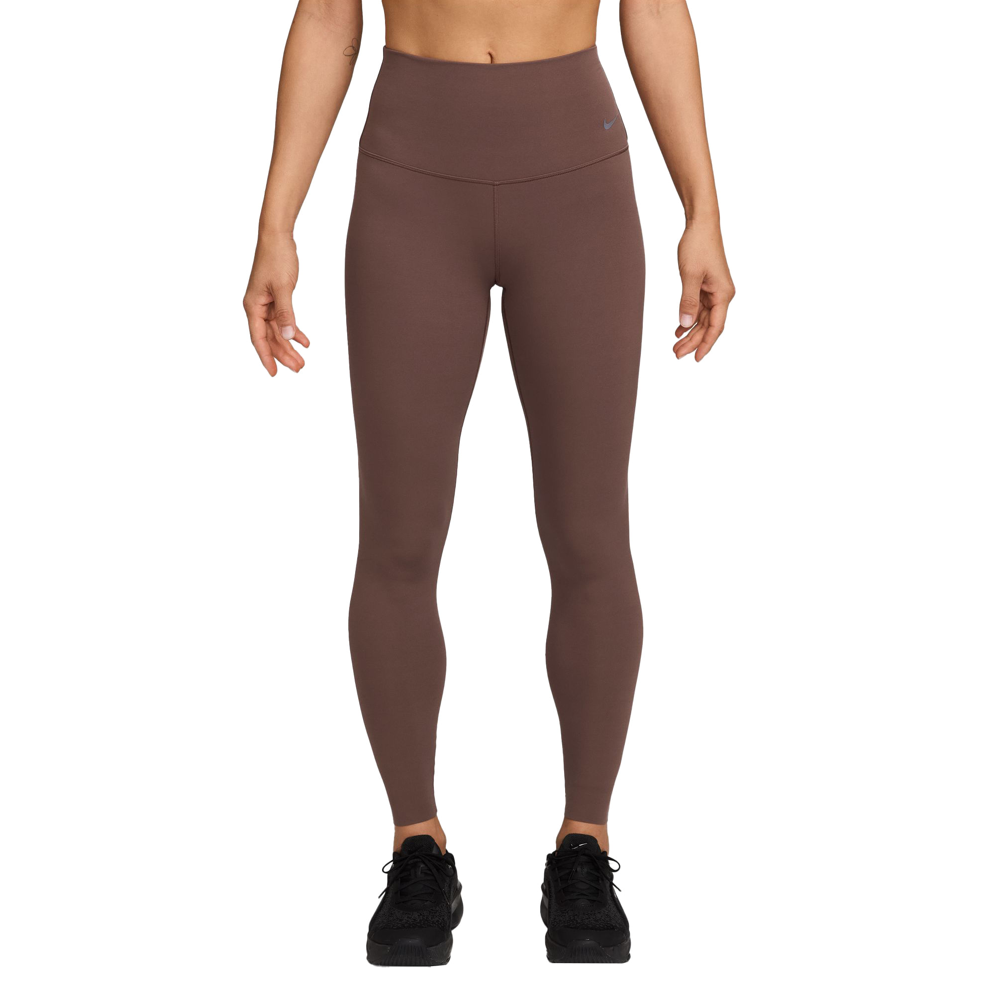 Nike-Zenvy-Gentle-Support-High-Waisted-7-8-Legging---Women-s-Fauna-Brown---Black