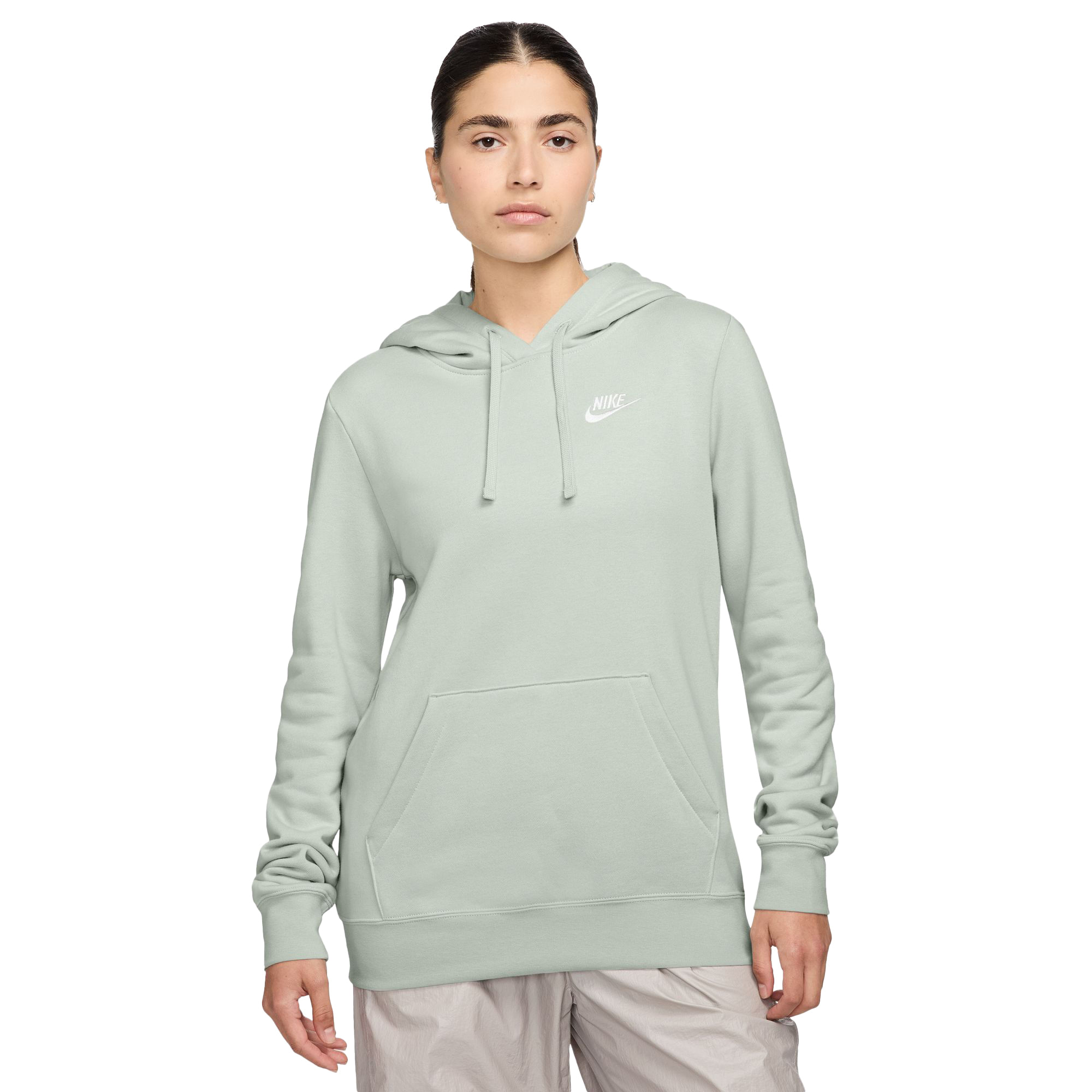 Nike-Sportswear-Phoenix-Fleece-Oversized-Pullover-Hoodie---Women-s-Light-Silverer---White