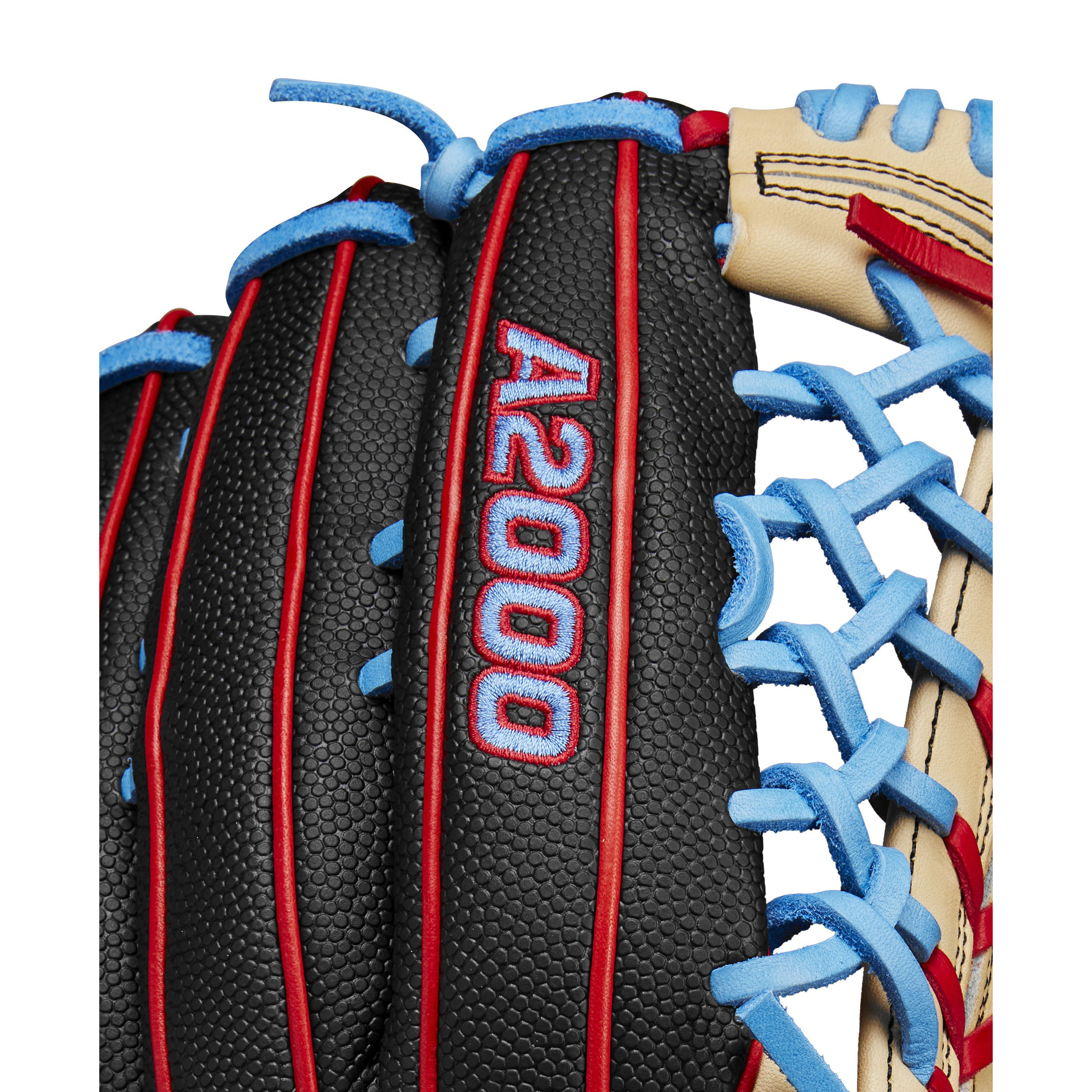 Wilson-A2000-PF92-12.25--Baseball-Glove---Spring-2025-Blonde---Black-SuperSkin---Red