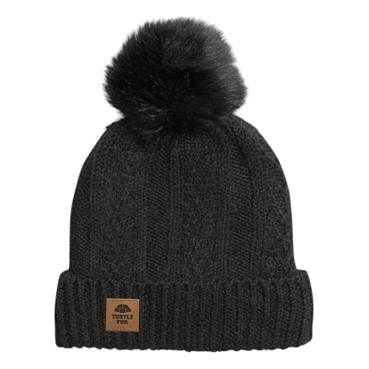 Turtle-Fur-Lindsey-Beanie---Women-s-Black