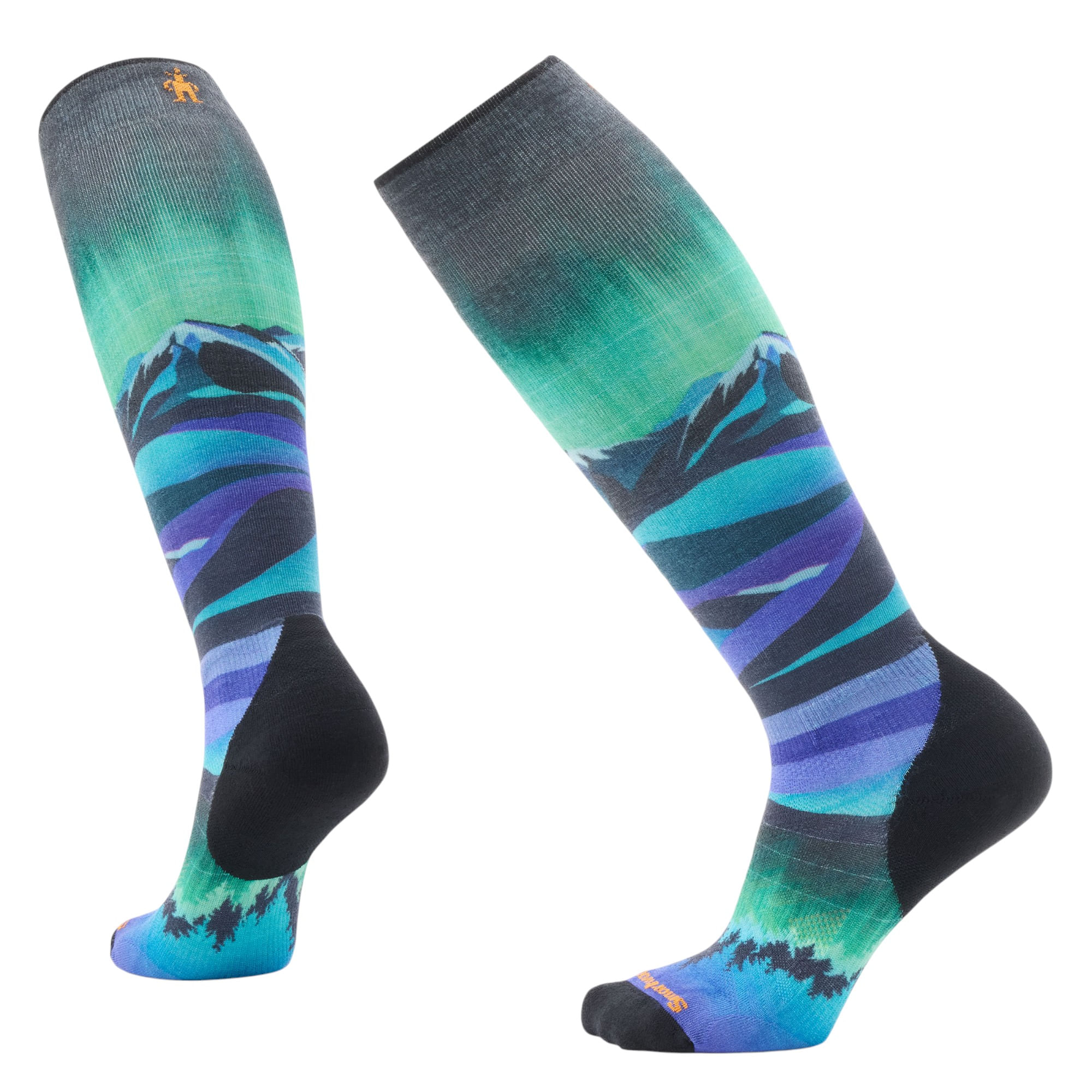 Smartwool-Ski-Targeted-Cushion-Print-OTC-Socks---Women-s-Black