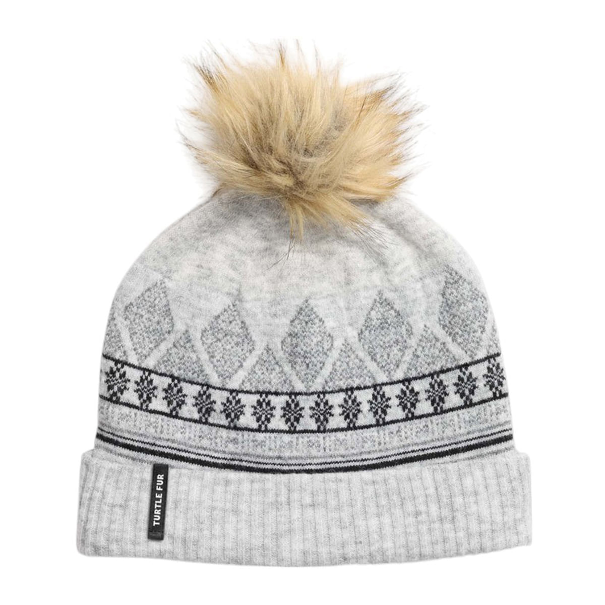 Turtle-Fur-Recycled-Ellen-Beanie-Silver