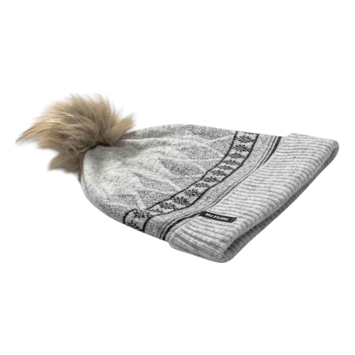 Turtle-Fur-Recycled-Ellen-Beanie-Silver