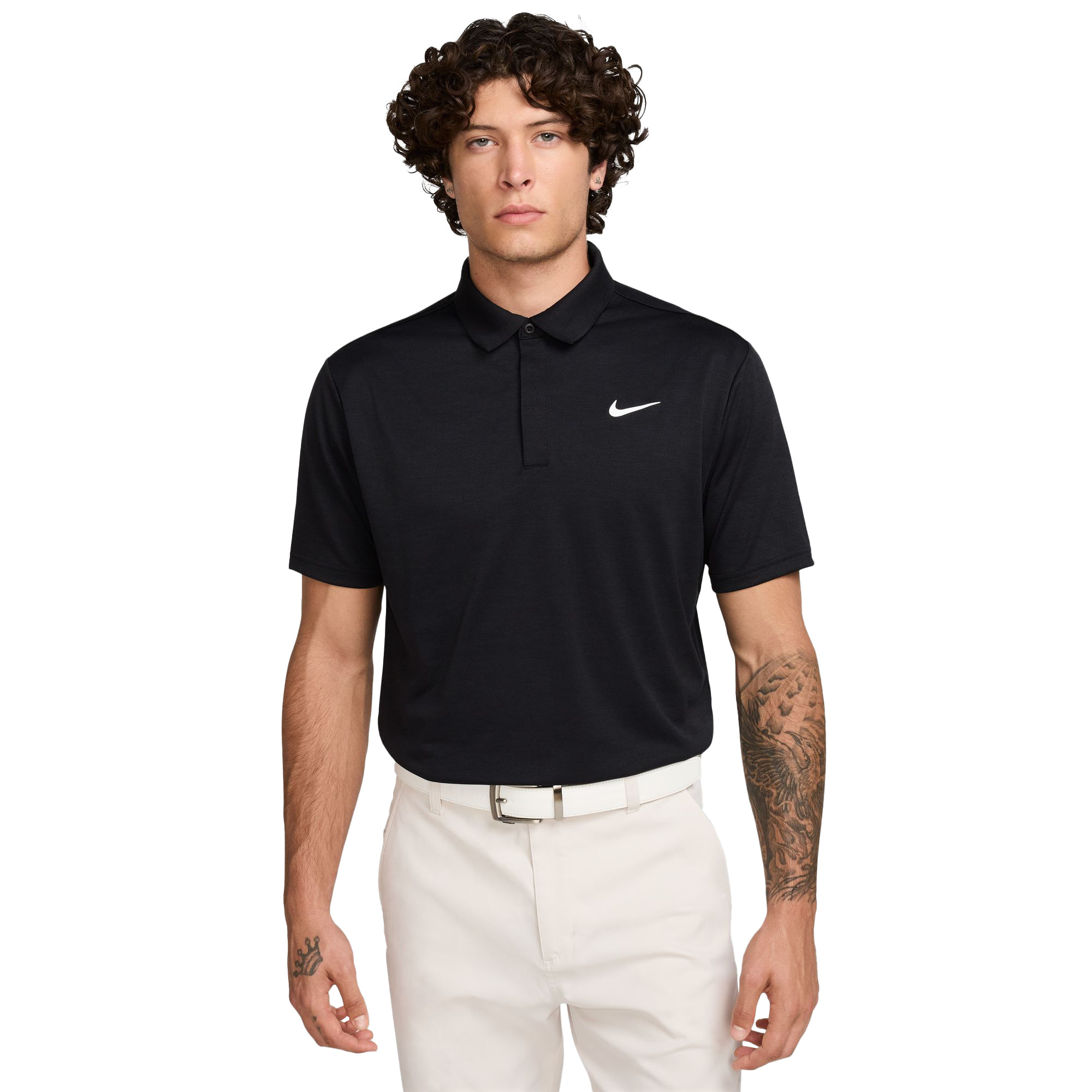 Nike Tour Dri-Fit Jacquard Golf Polo - Men's - Als.com
