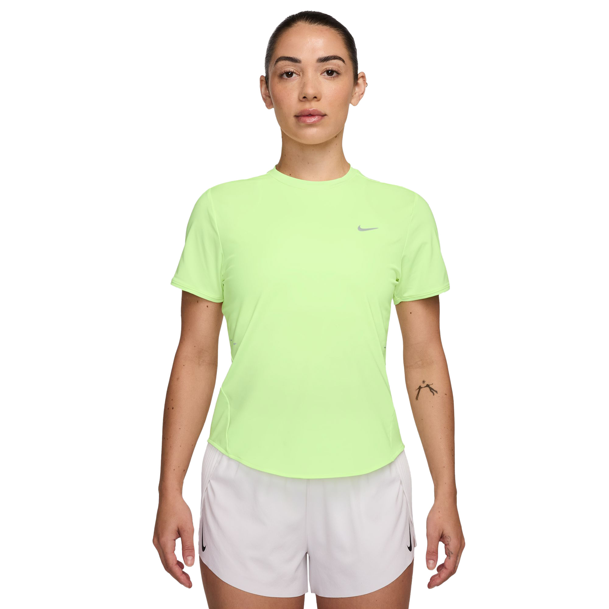 ★★Nike★★ Swift Dry Fit Short Sleeve Running Top W Barley Nike Swift Dri-FIT Short-Sleeve Running Top - Women's - Als.com