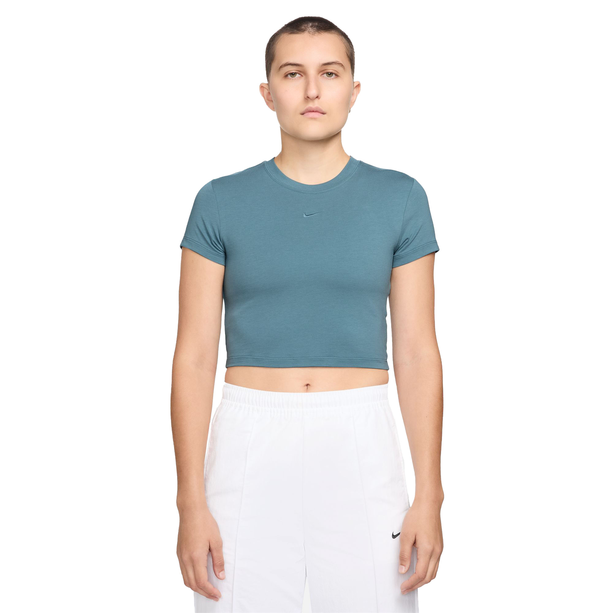 ★ Nike★ Sportswear Chill Knit Slim Crop T-shirt W Armor N Nike Sportswear Chill Knit Women's Slim Cropped T-Shirt