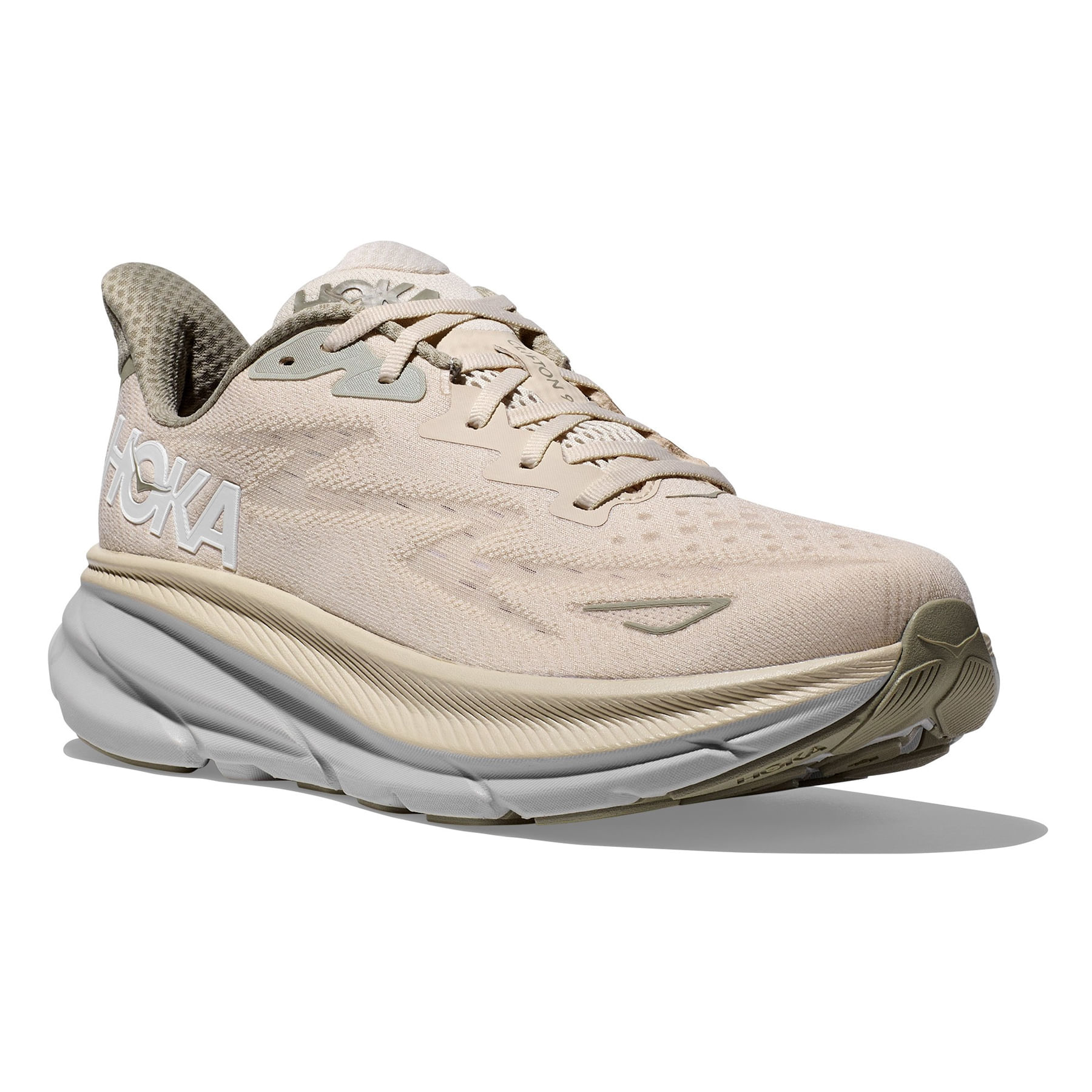 HOKA-Clifton-9-Running-Shoe---Men-s-Oat-Milk---Barley