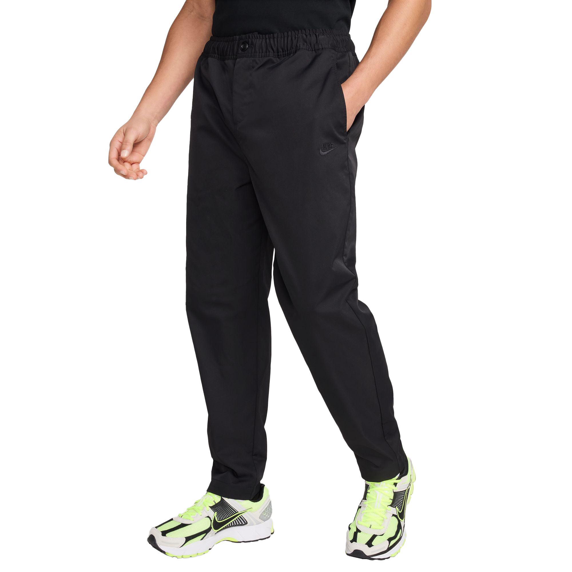 Nike Men's Club Woven Tapered Pants, XXL, Black