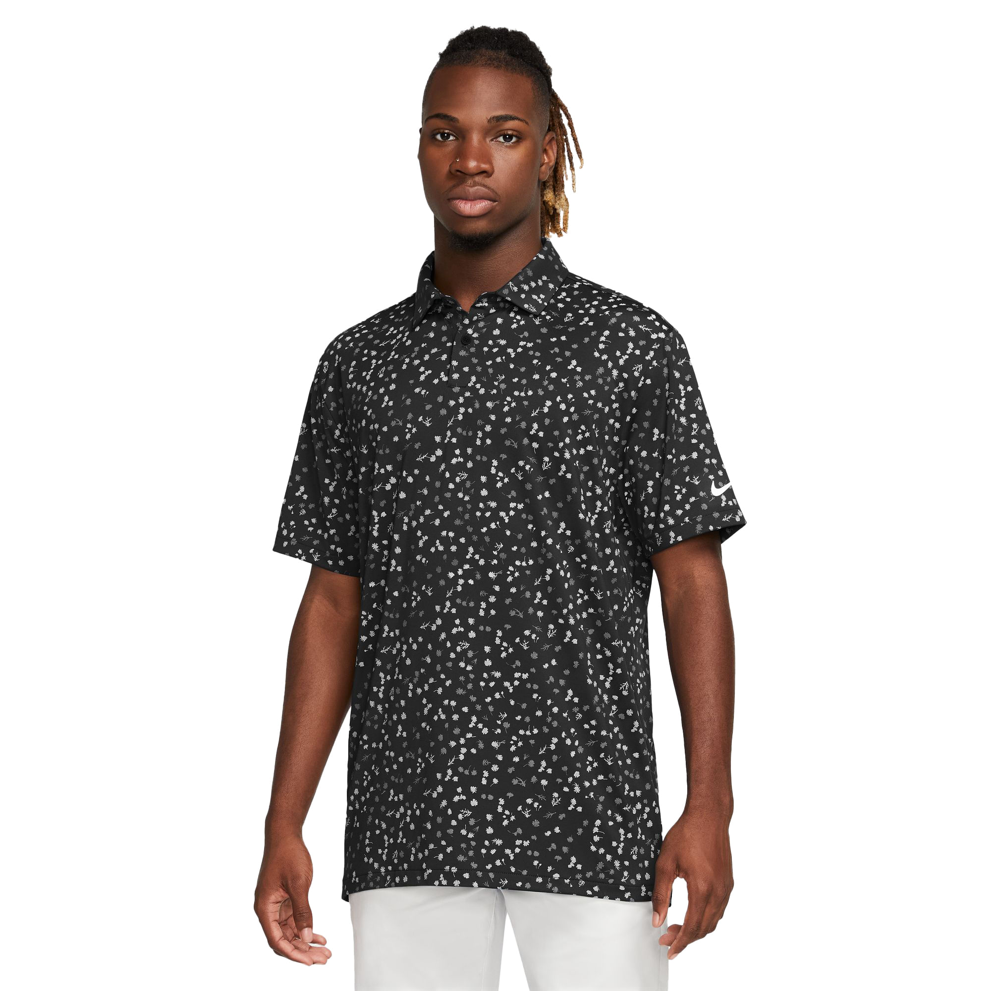 Nike-Tour-Dri-FIT-Floral-OLC-Golf-Polo---Men-s-Black---White