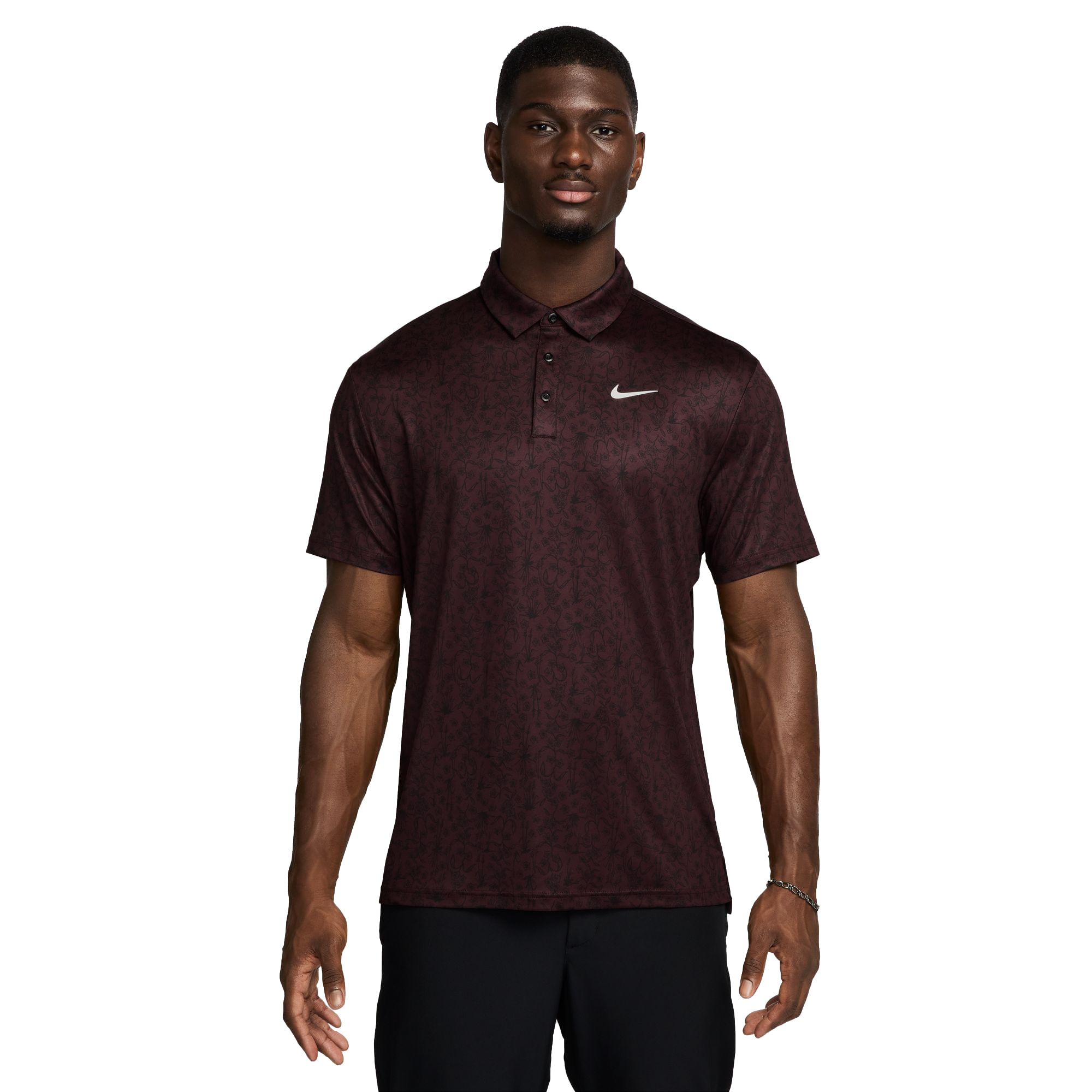 Nike Tour Dri-FIT Print Golf Polo - Men's - Als.com