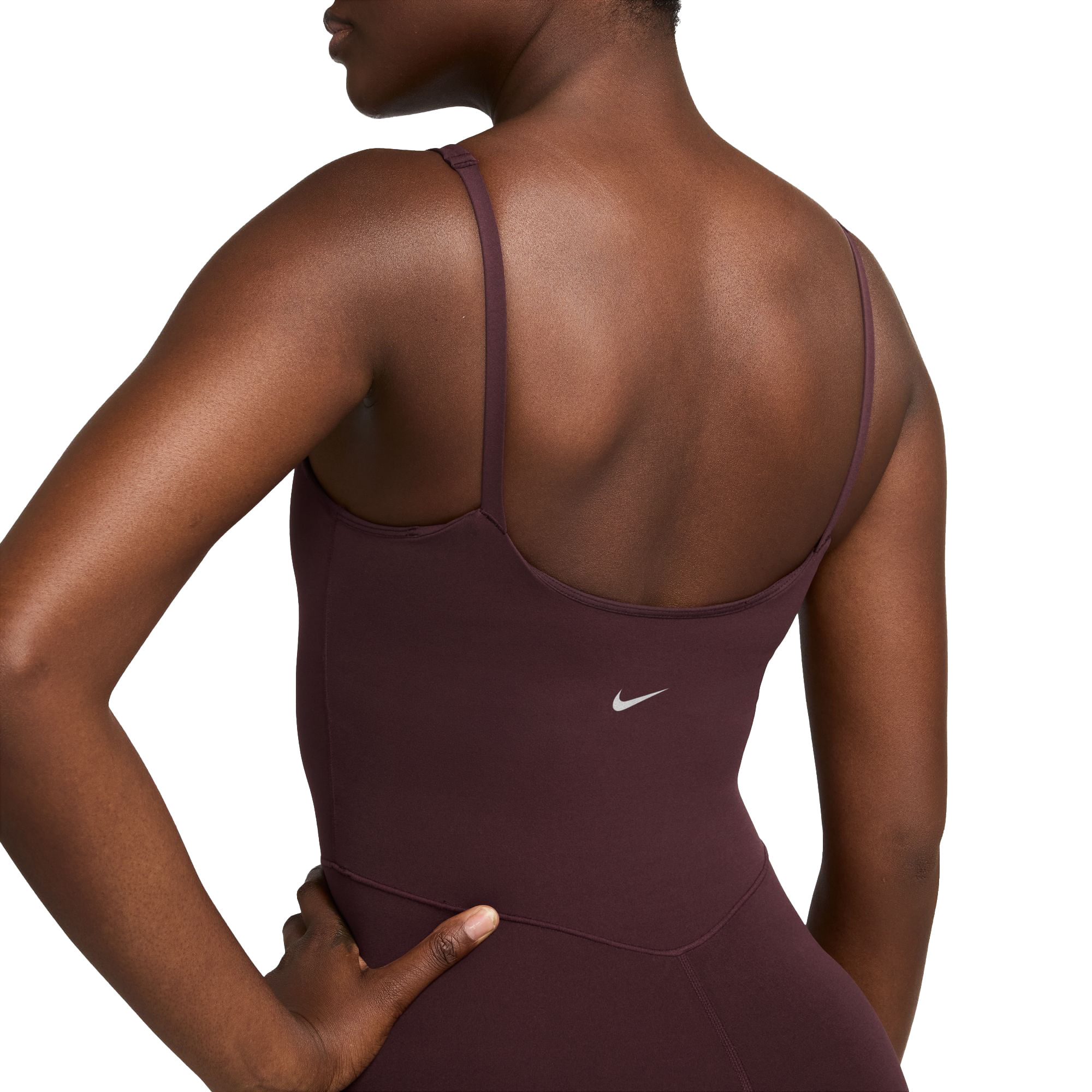 Nike-Zenvy-Dri-FIT-7-8-Bodysuit---Women-s-Burgundy-Crush---White