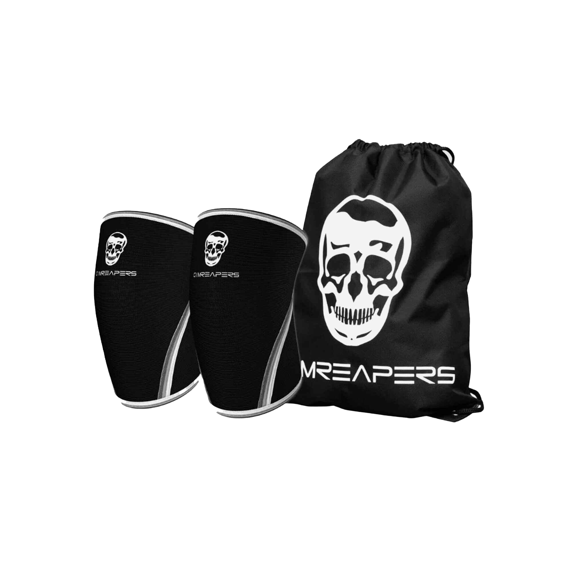 Gym-Reapers-Knee-Sleeve-Black---White