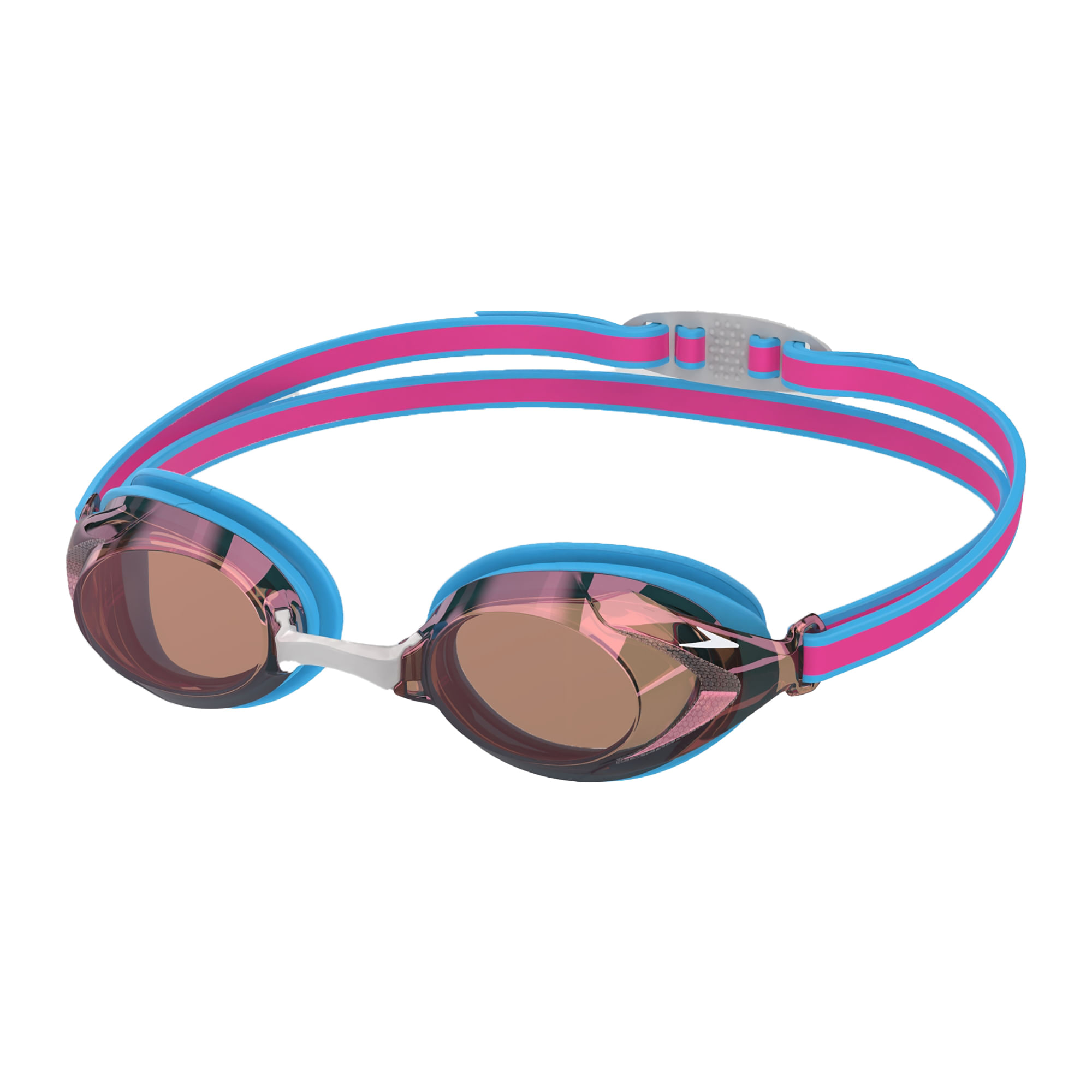 Speedo-Jr.-Mirrored-Vanquisher-3.0---Kids--Picton-Blue---Vermillion---Gold-Mirror