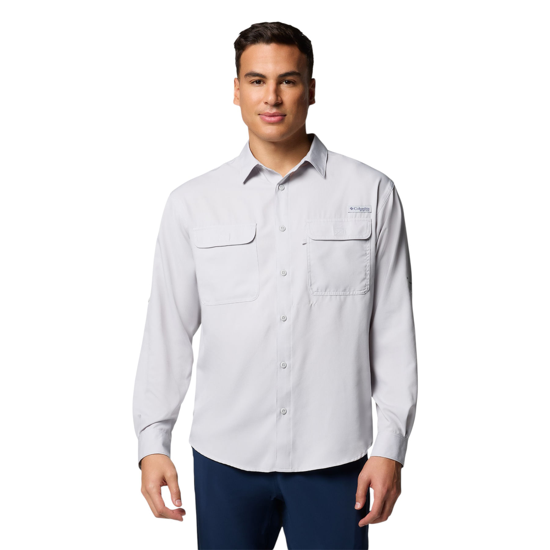 Columbia-Shirt-PFG-Backwater-Long-Sleeve---Men-s-Cool-Grey