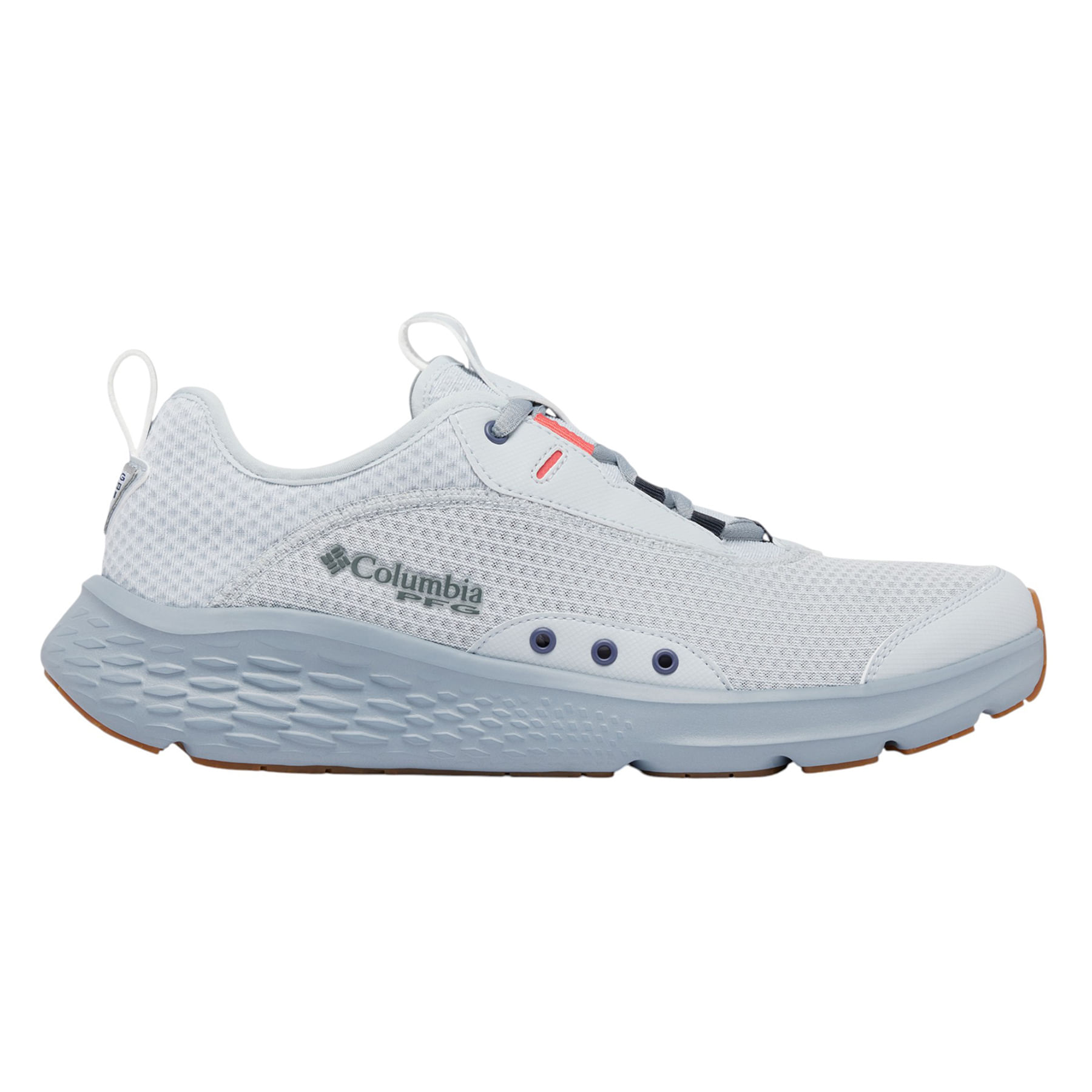 Columbia-PFG-Castback-Shoe---Men-s-Cirrus-Grey---Sunset-Red
