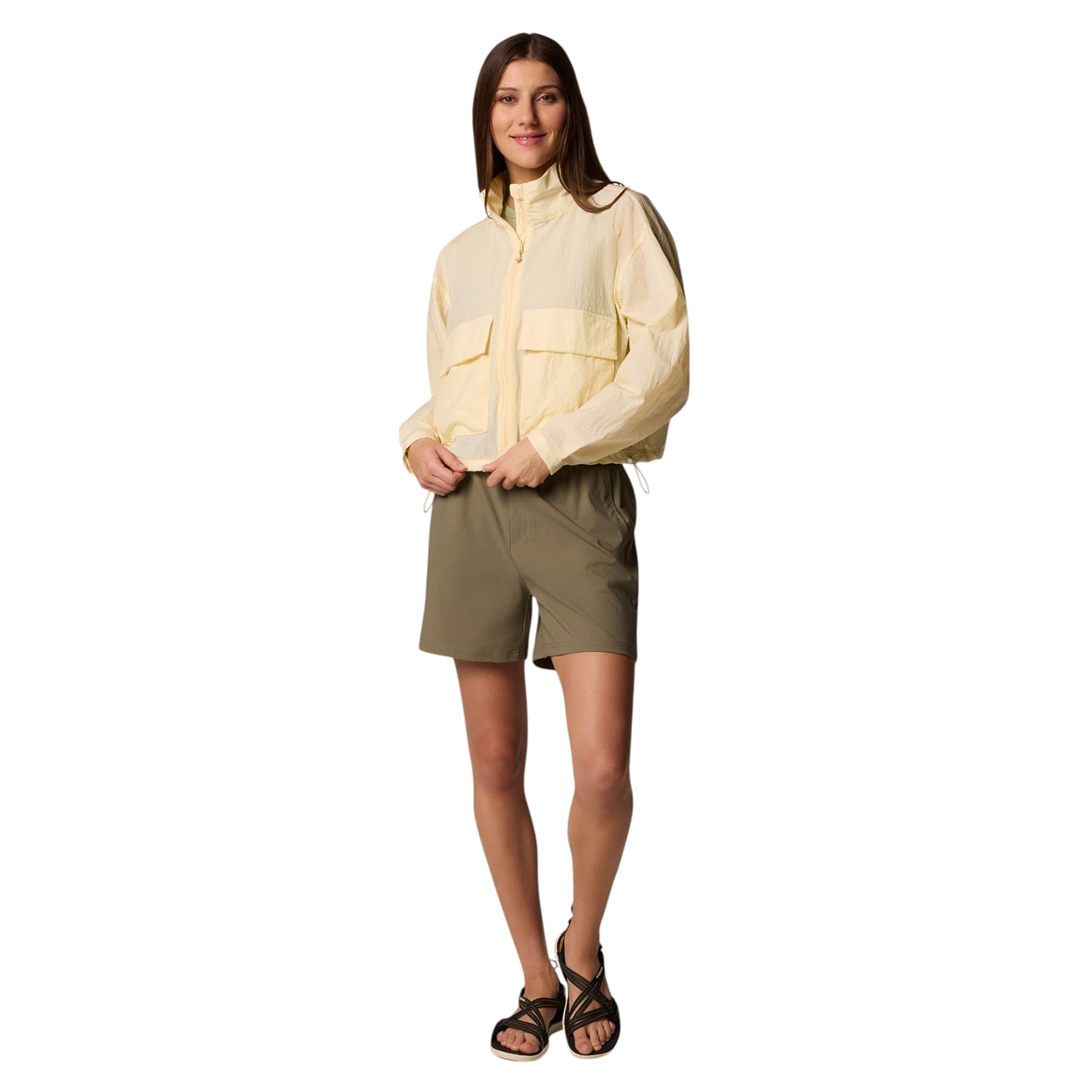 Columbia-Paracutie-Cropped-Cargo-Windbreaker---Women-s-Lemon-Wash