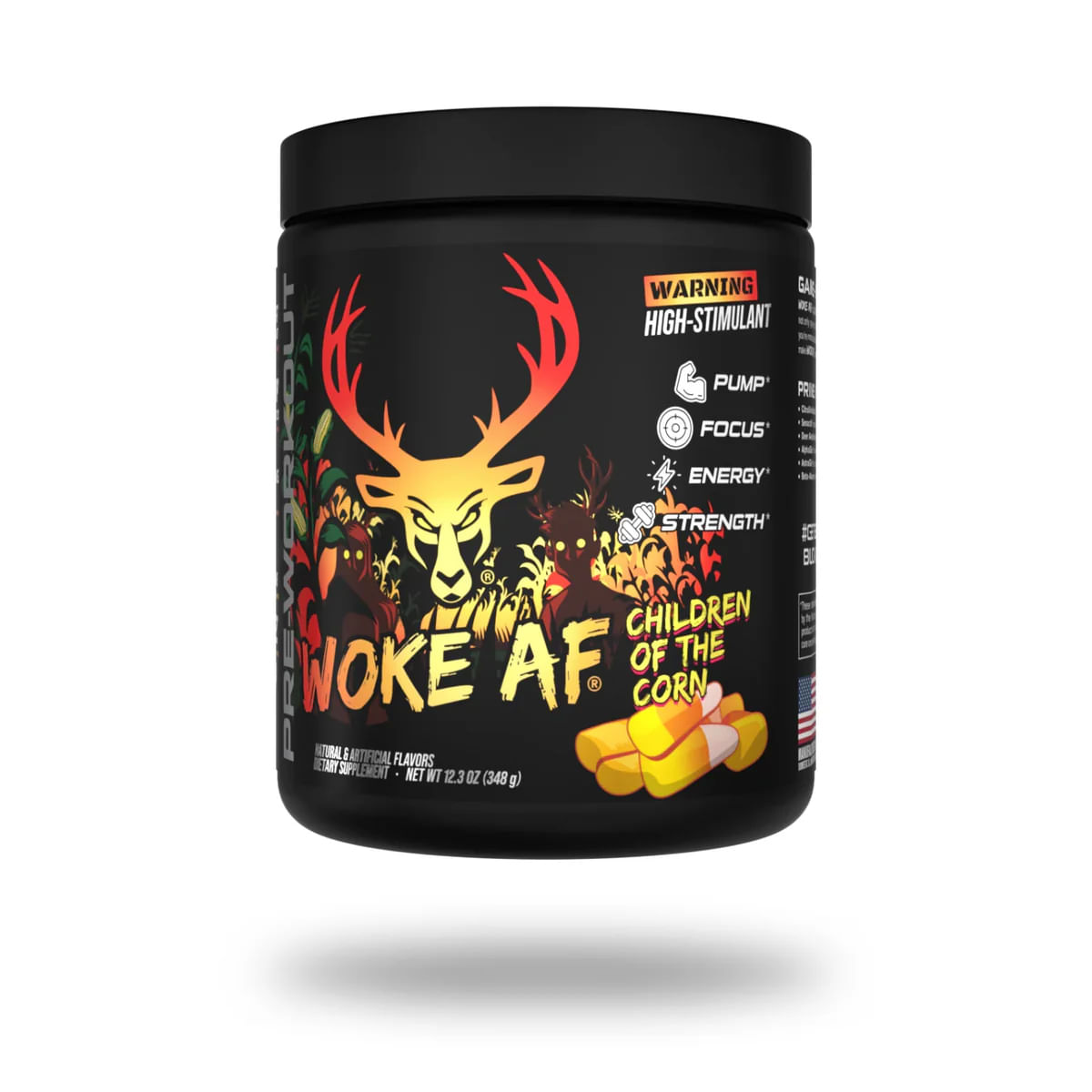 Bucked-Up-WOKE-AF-High-Stimulant-Pre-Workout-Children-of-the-Corn--Candy-Corn-
