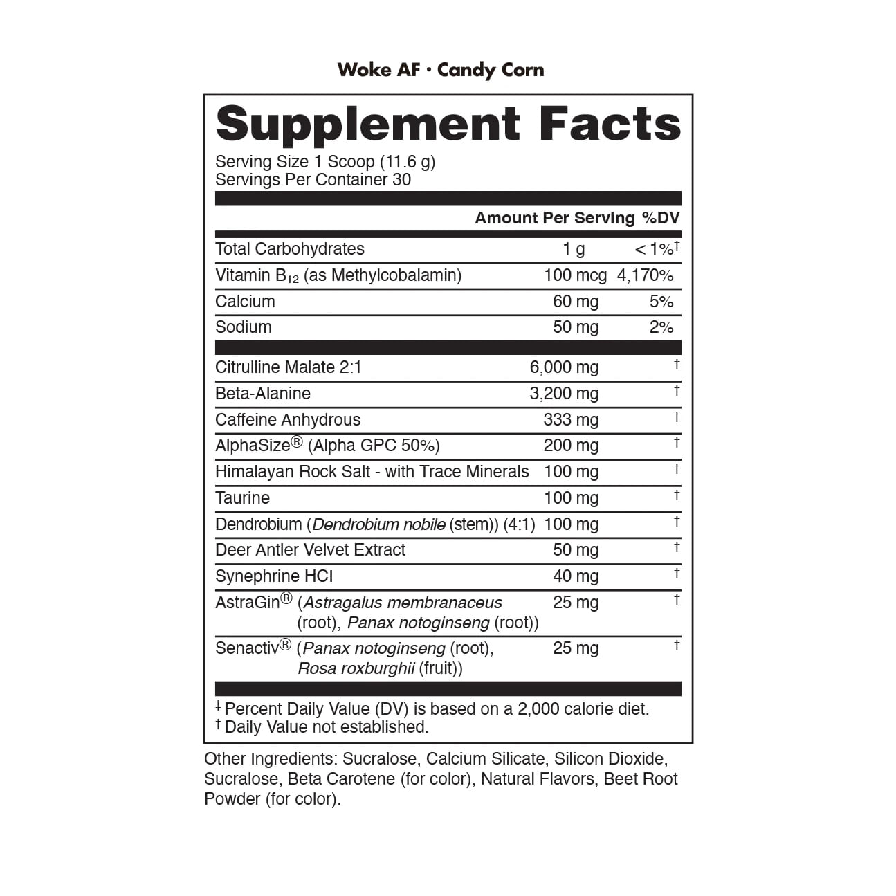 Bucked-Up-WOKE-AF-High-Stimulant-Pre-Workout-Children-of-the-Corn--Candy-Corn-