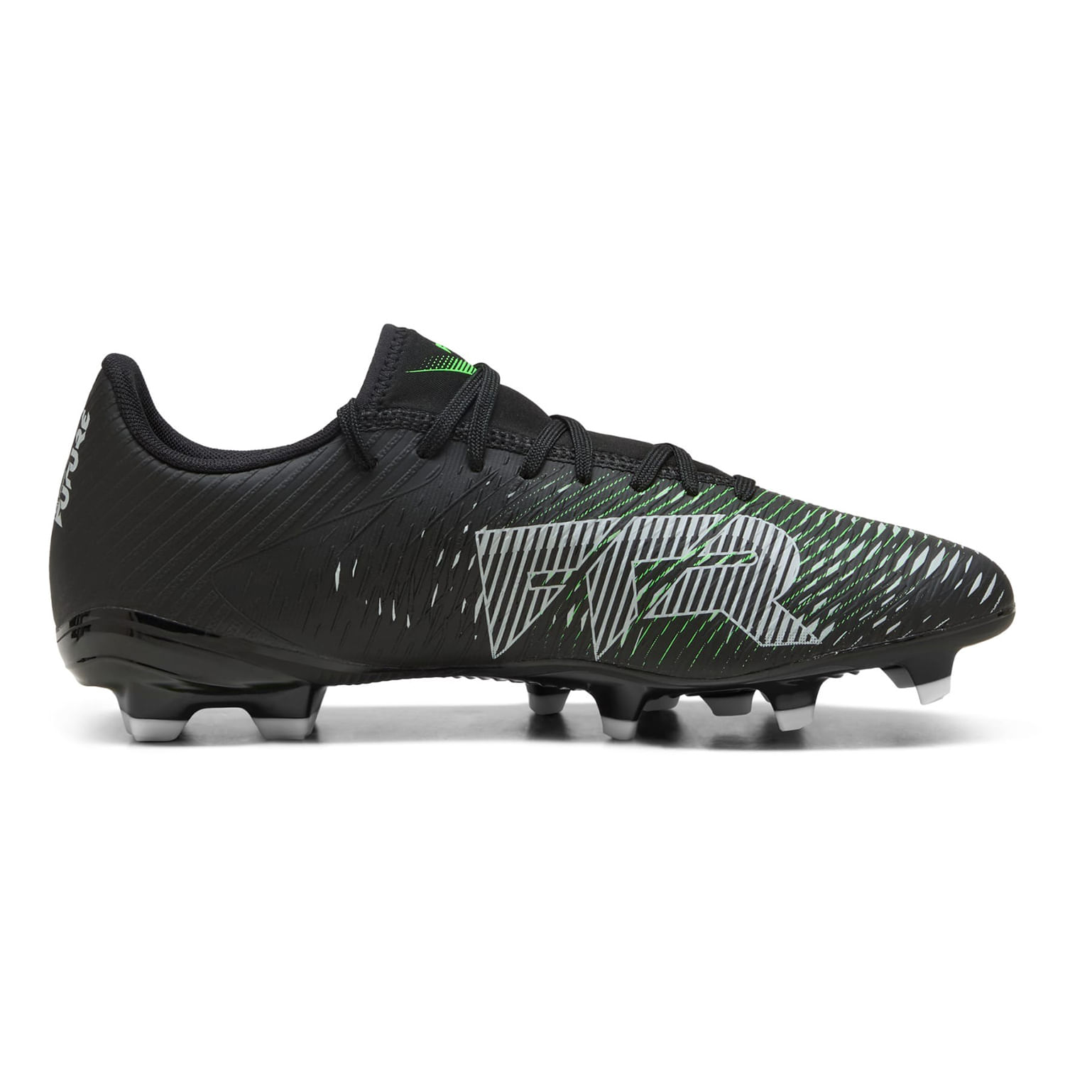 PUMA-FUTURE-8-Play-Firm-Ground-Artificial-Ground-Soccer-Cleat-PUMA-Black---Cool-Light-Gray---Fluo-Green