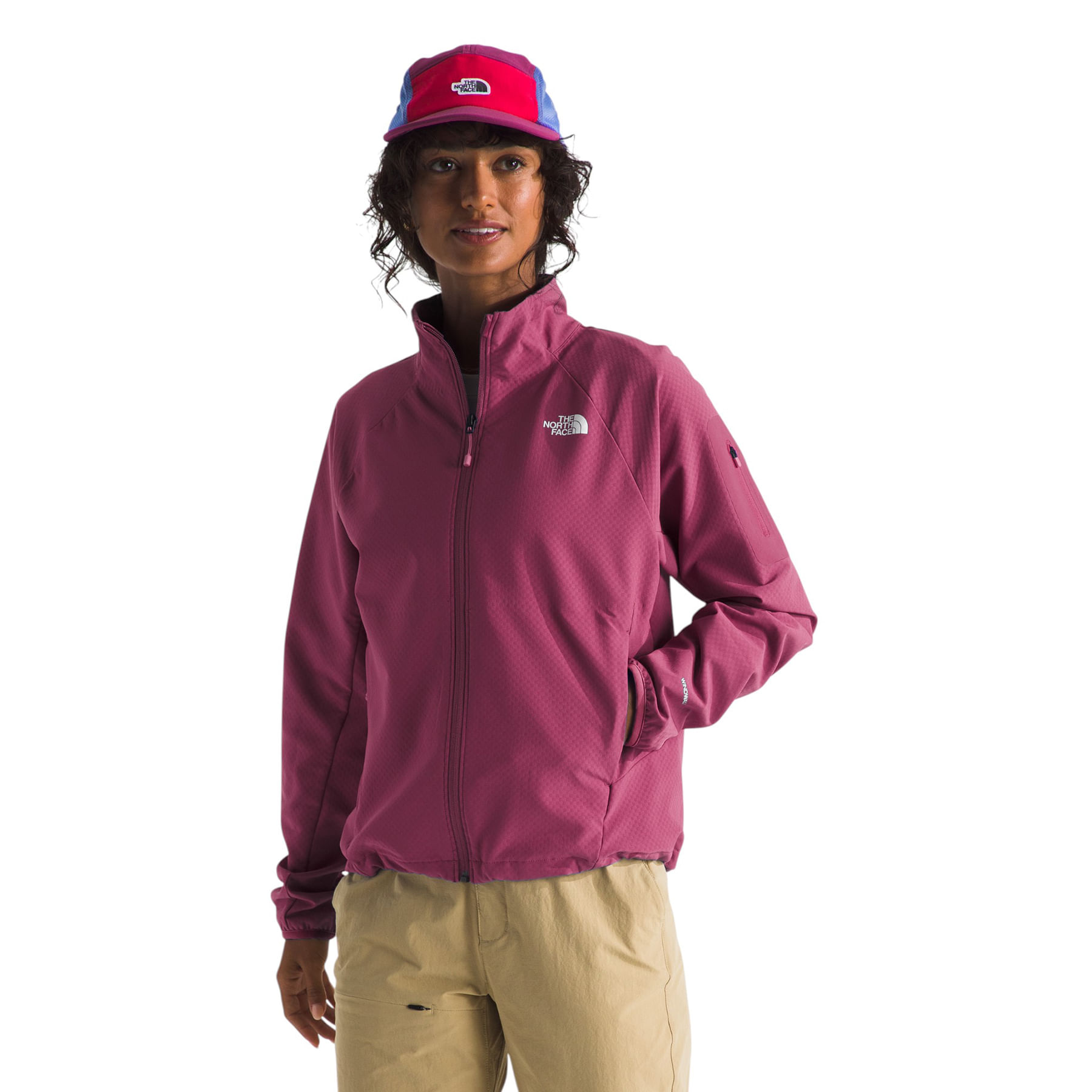 The-North-Face-Tek-Approach-Jacket---Women-s-Cyber-Berry