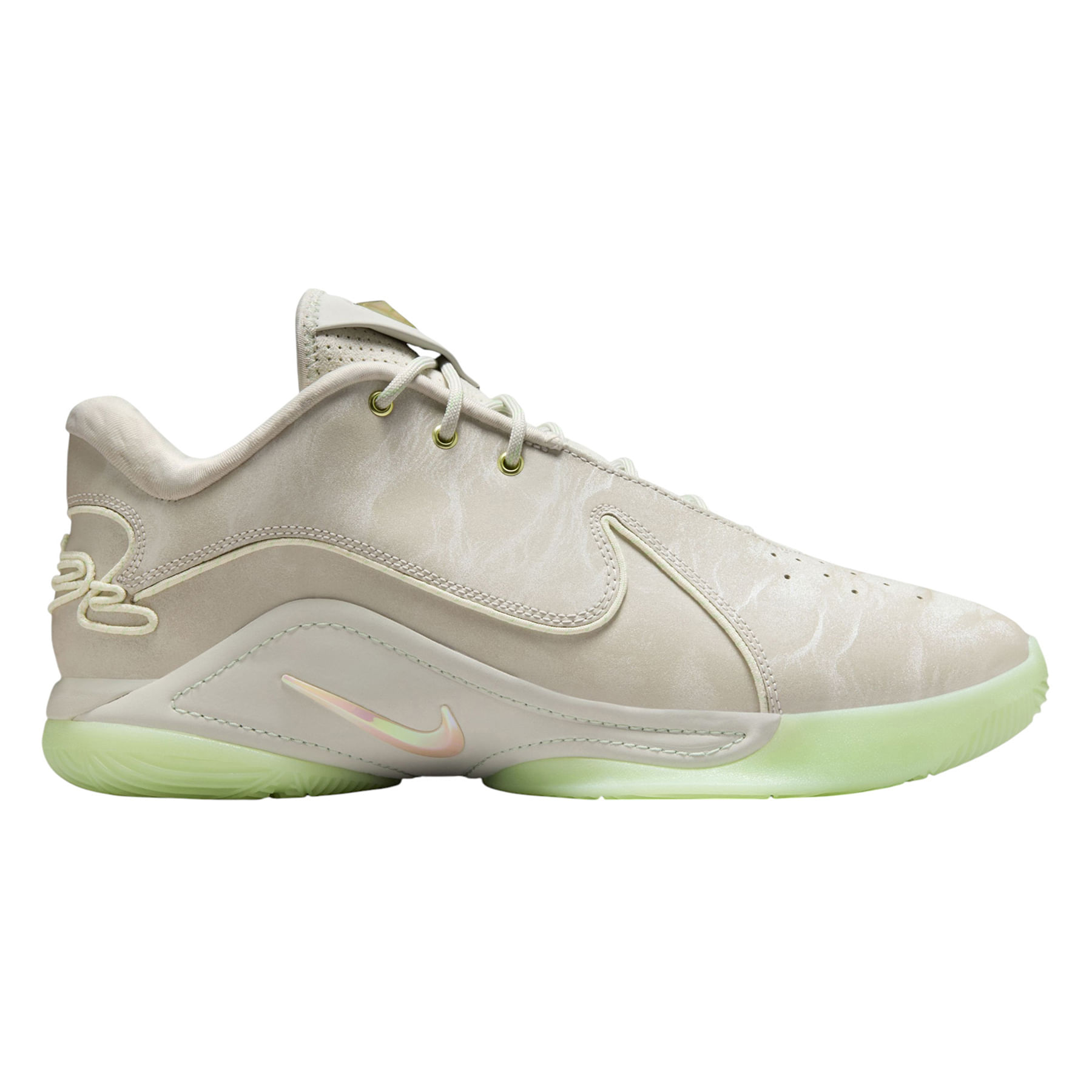 Nike-LeBron-XXII--Crown-Jewel--Basketball-Shoe---Men-s-Light-Bone---Soft-Pearl---Vapor-Green