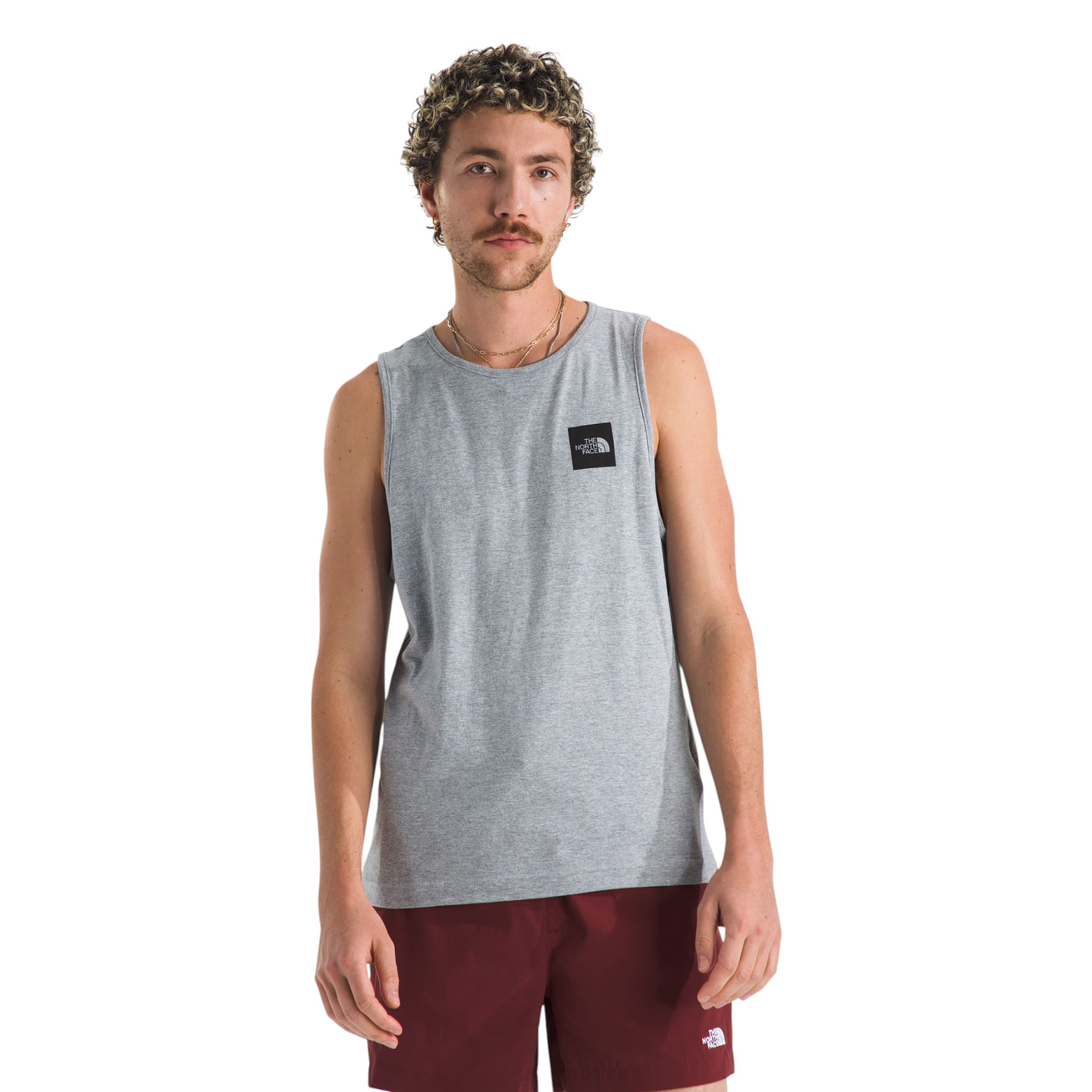 The North Face｜SHORT-SLEEVED/SLEEVELESS (Men's S/S Box The North Face Box Half Dome Tank -Men's - Als.com