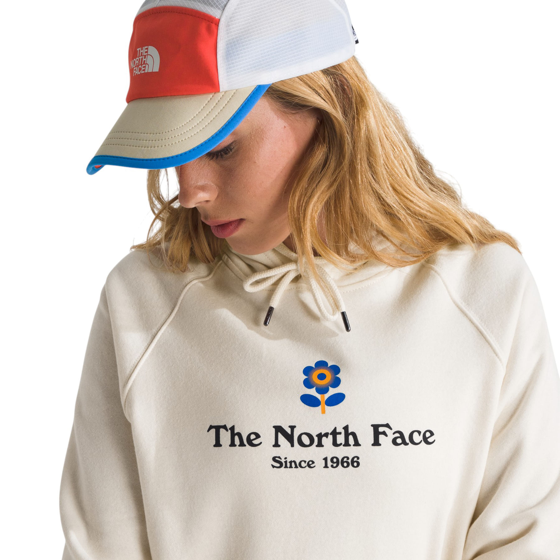 The North Face Strange Colorful World Flower Graphic Hoodie