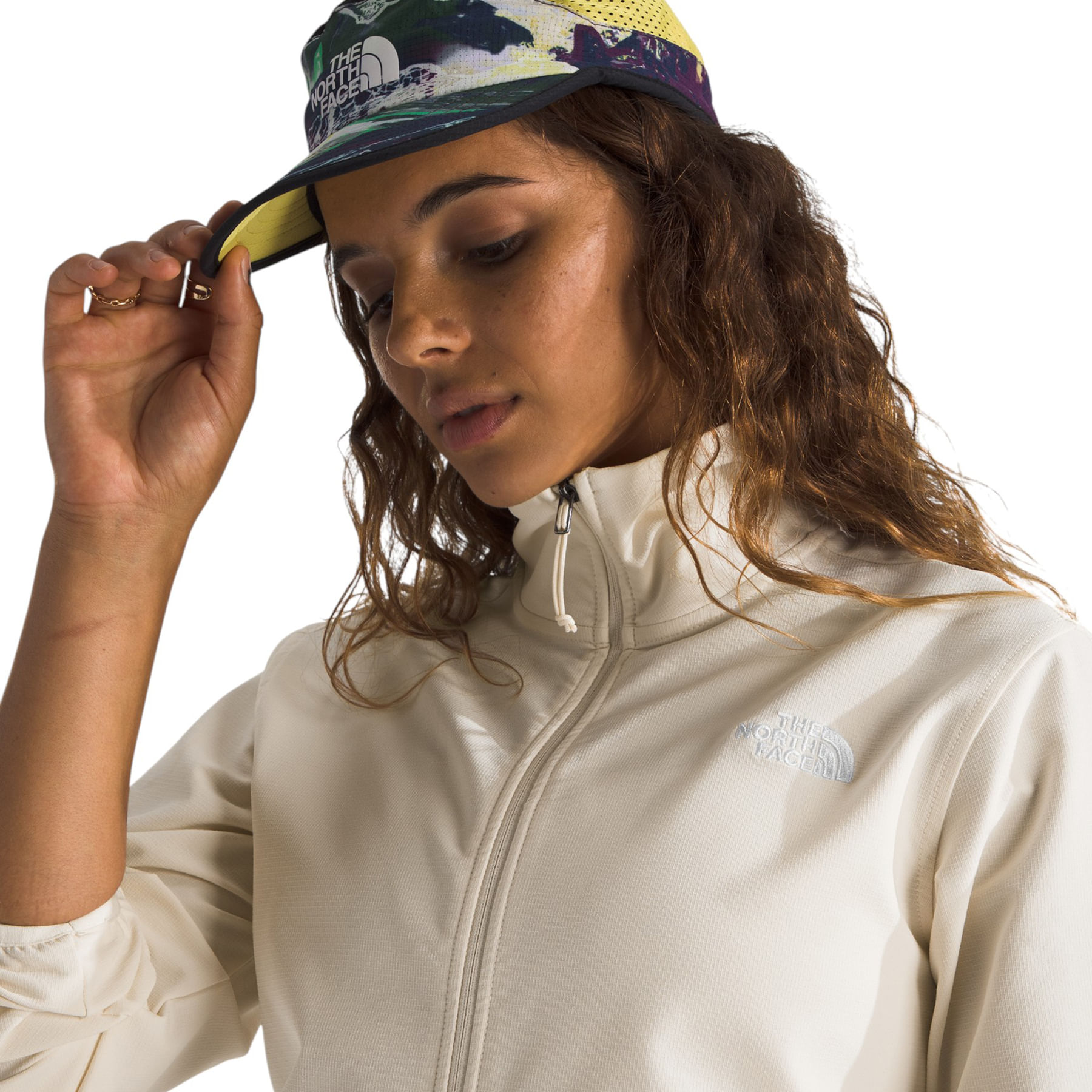 The-North-Face-Willow-Stretch-Jacket---Women-s-White-Dune
