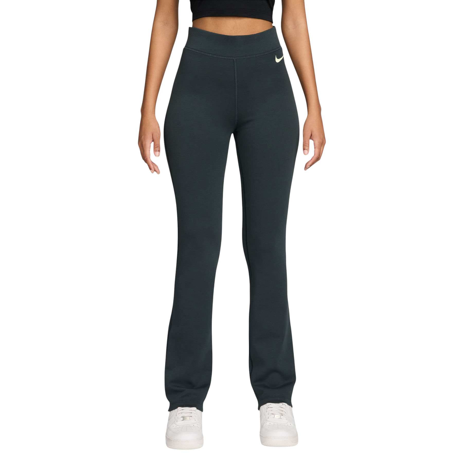 NIKE-W-NSW-NK-CLSC-HR-BOOTCUT-PANT-Seaweed---Sail