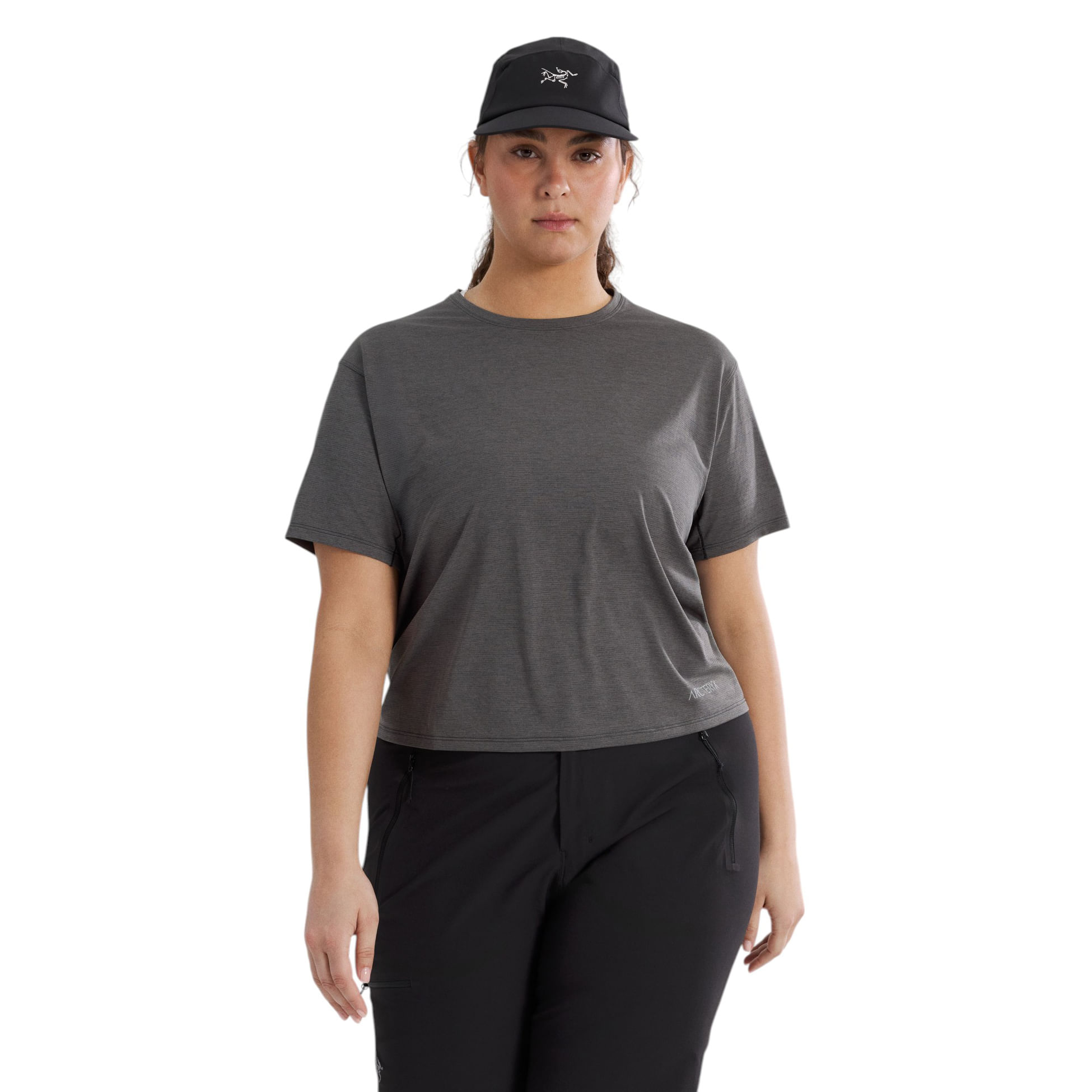 Arc'teryx Taema Crop Logo Short Sleeve Shirt - Women's - Als.com