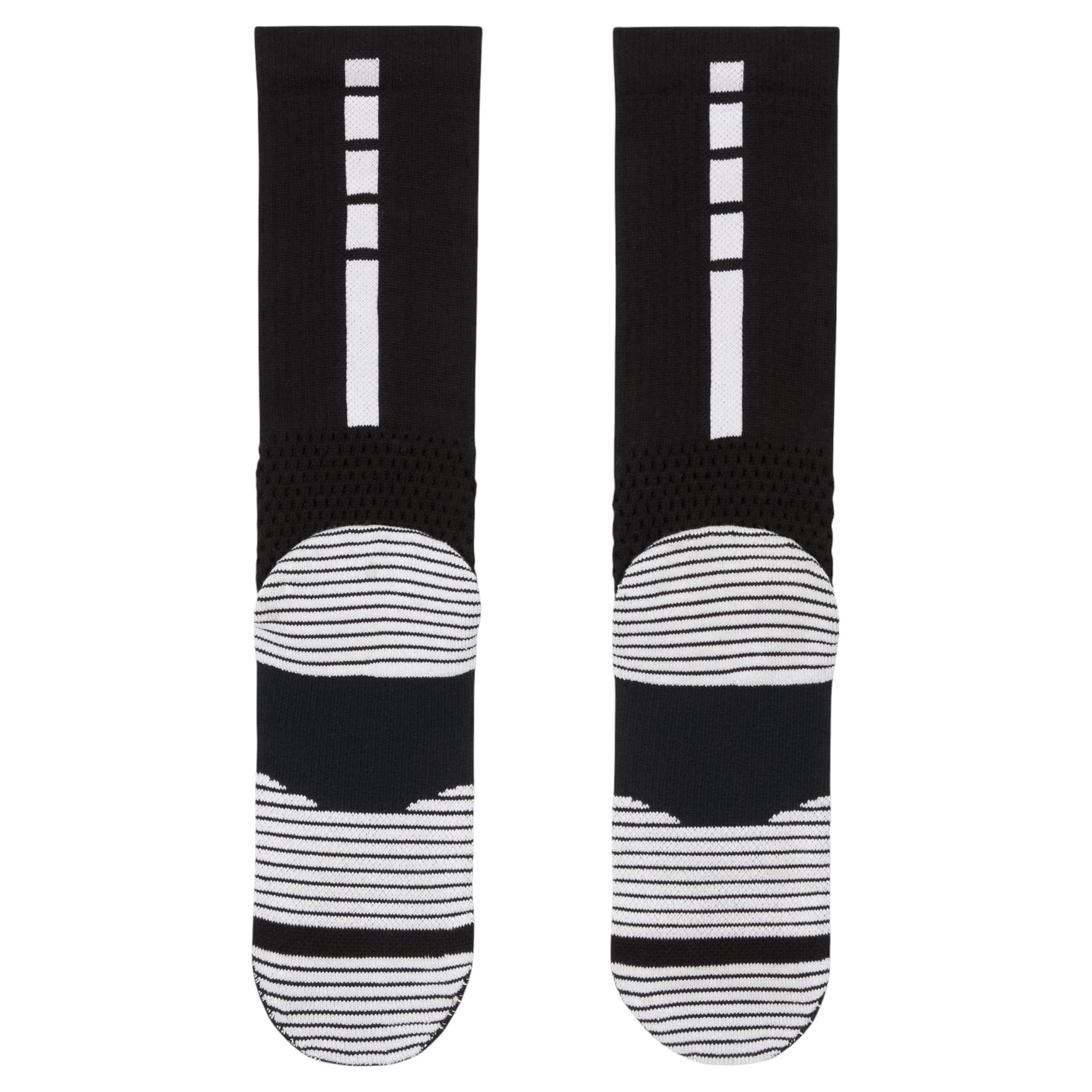 Nike-Elite-2.0-Cushioned-Crew-Sock-Black---White---White