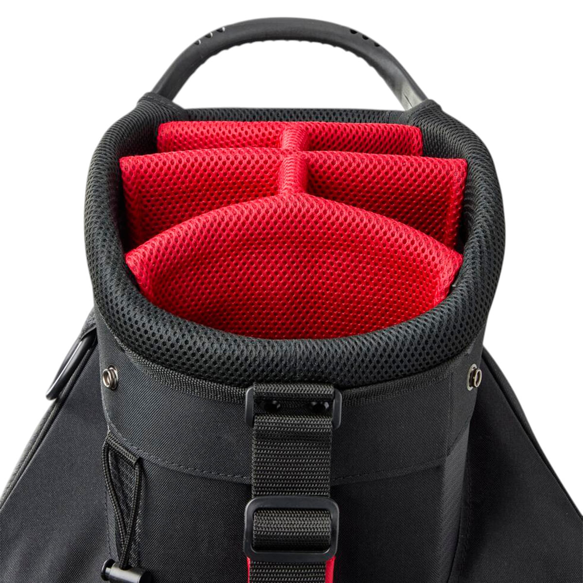 Wilson-Profile-Complete-Golf-Club-Cart-Bag-Set---Senior-Black---Red