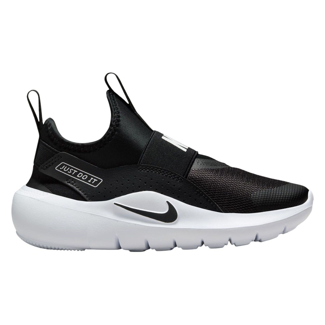 NIKE-YTH-SHOE-FLEX-RUNNER-4-PS-Black---Black---White
