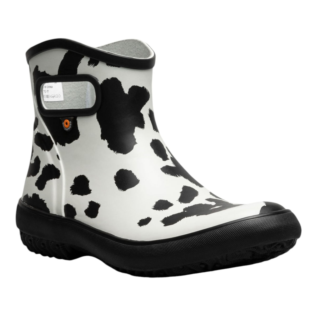 Bogs-Patch-Cow-Ankle-Garden-Boot---Women-s-Black---White