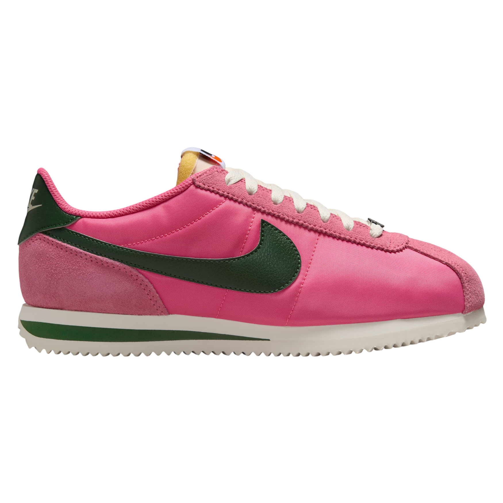 -Nike-Cortez-Shoe---Women-s-Pinksicle---Fir---Sail---White