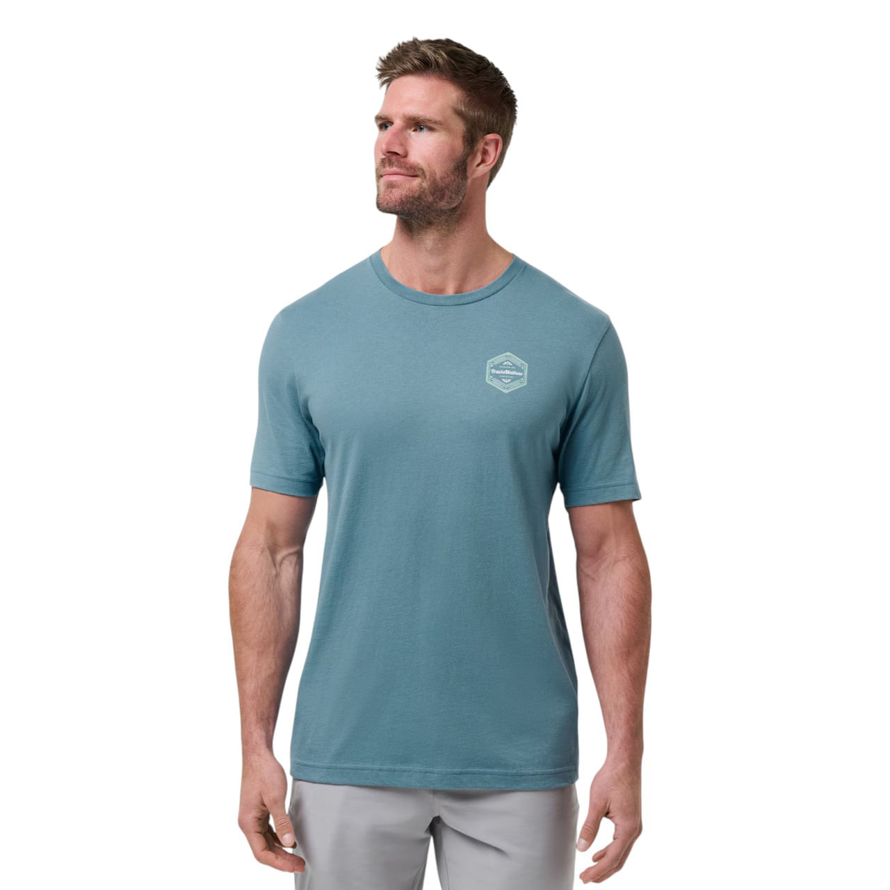 TravisMathew-Maximum-Stay-T-Shirt---Men-s-Captains-Blue