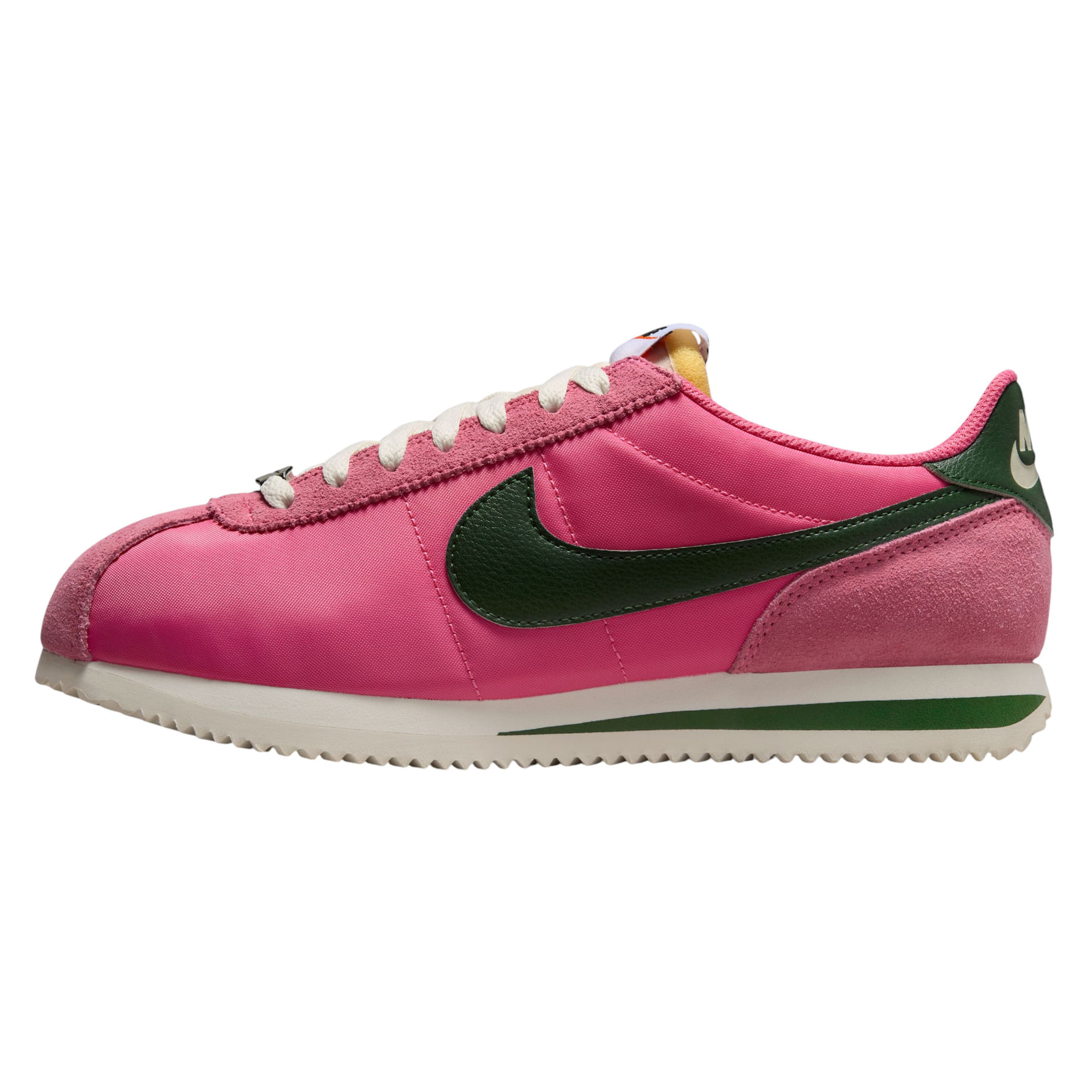 -Nike-Cortez-Shoe---Women-s-Pinksicle---Fir---Sail---White