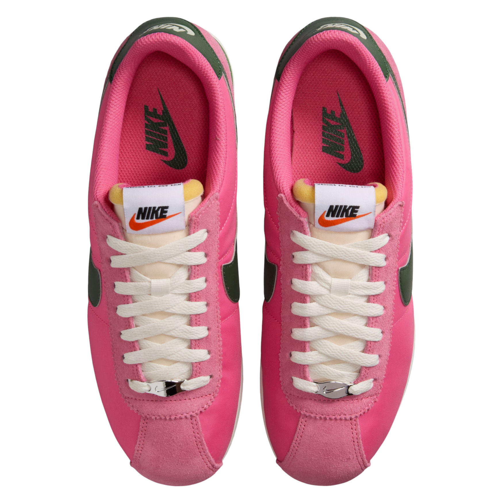 -Nike-Cortez-Shoe---Women-s-Pinksicle---Fir---Sail---White
