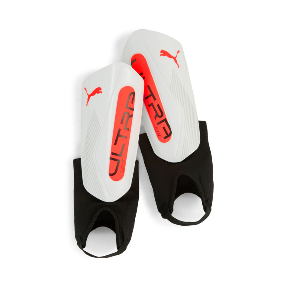 PUMA-ULTRA-Flex-Sleeve-Soccer-Shin-Guard-Puma-White---Glowing-Red