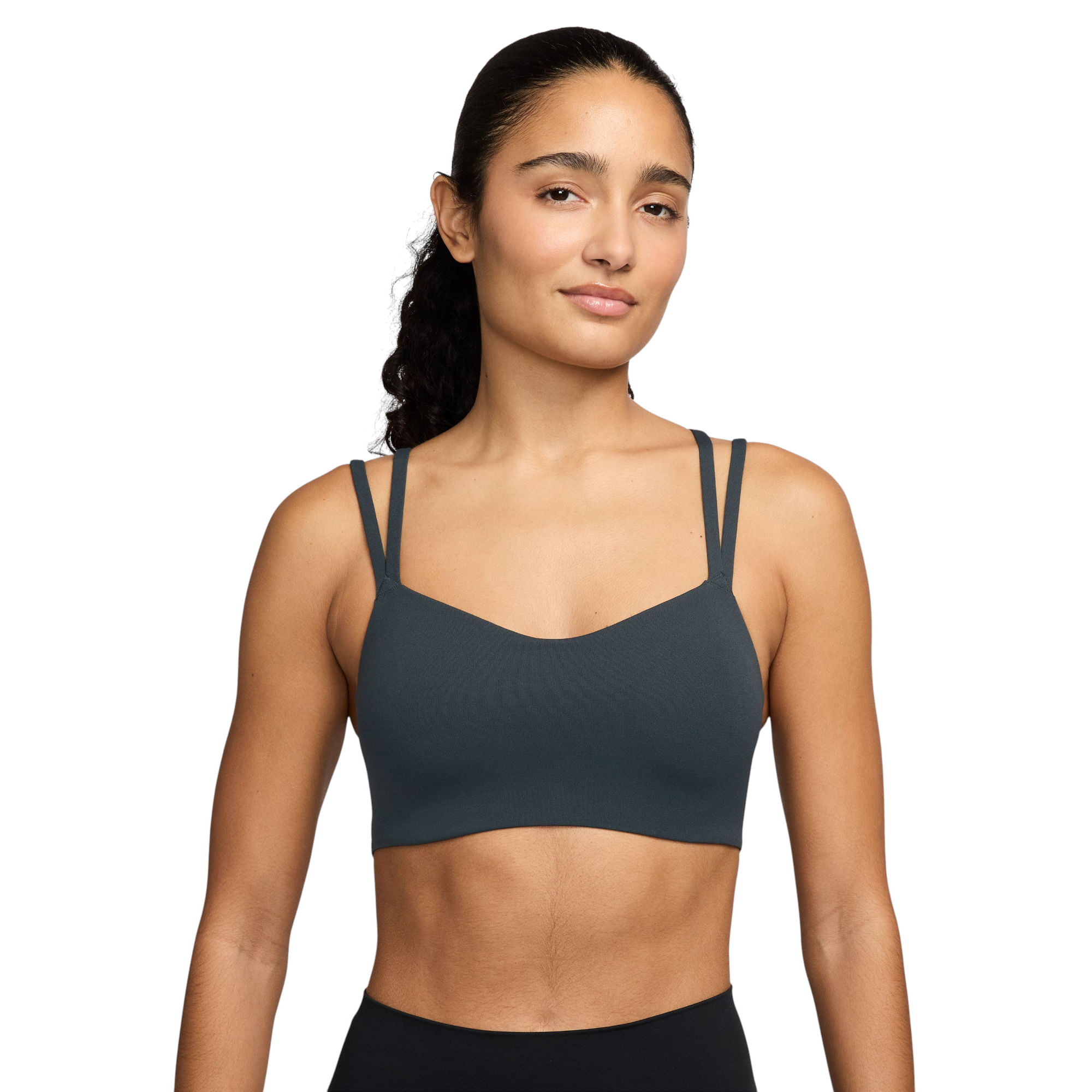 Nike-Zenvy-Strappy-Light-Support-Padded-Sports-Bra---Women-s-Seaweed---White